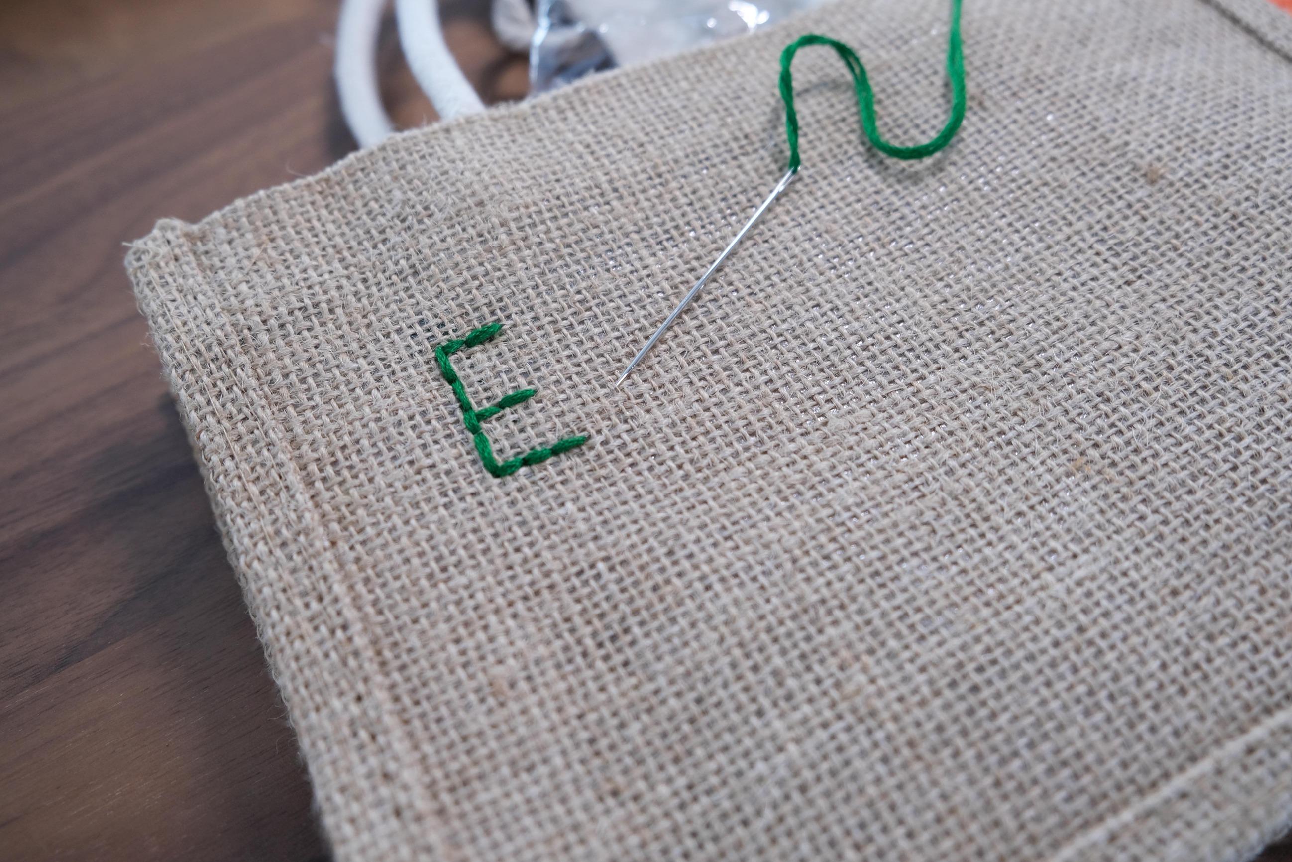 Earthero Studio刺繡及升級改造環保袋工作坊