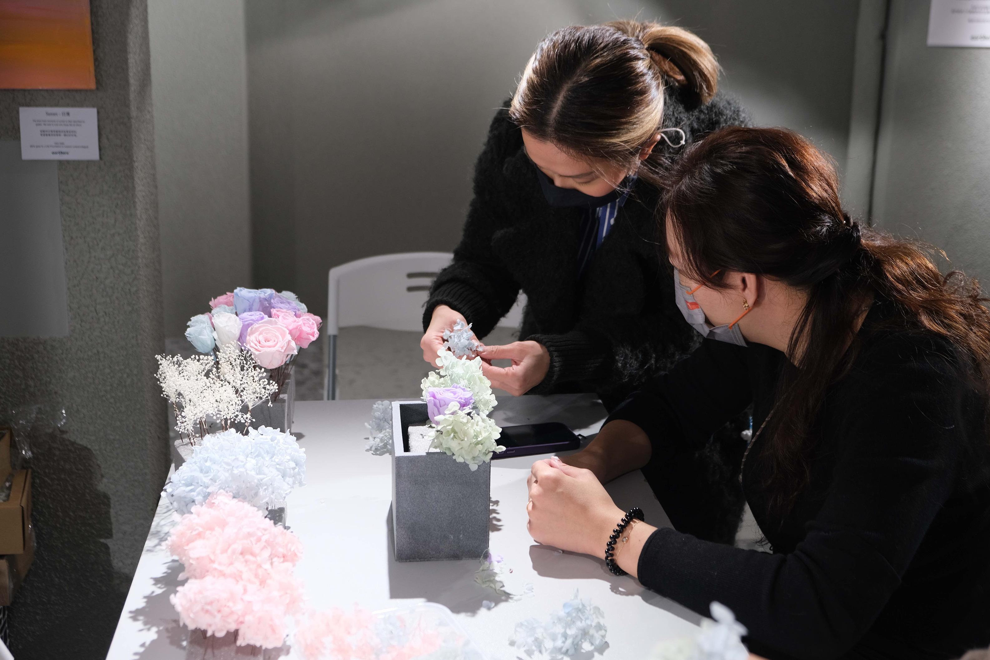 Earthero Studio x Vase bu Su 保鮮花工作坊