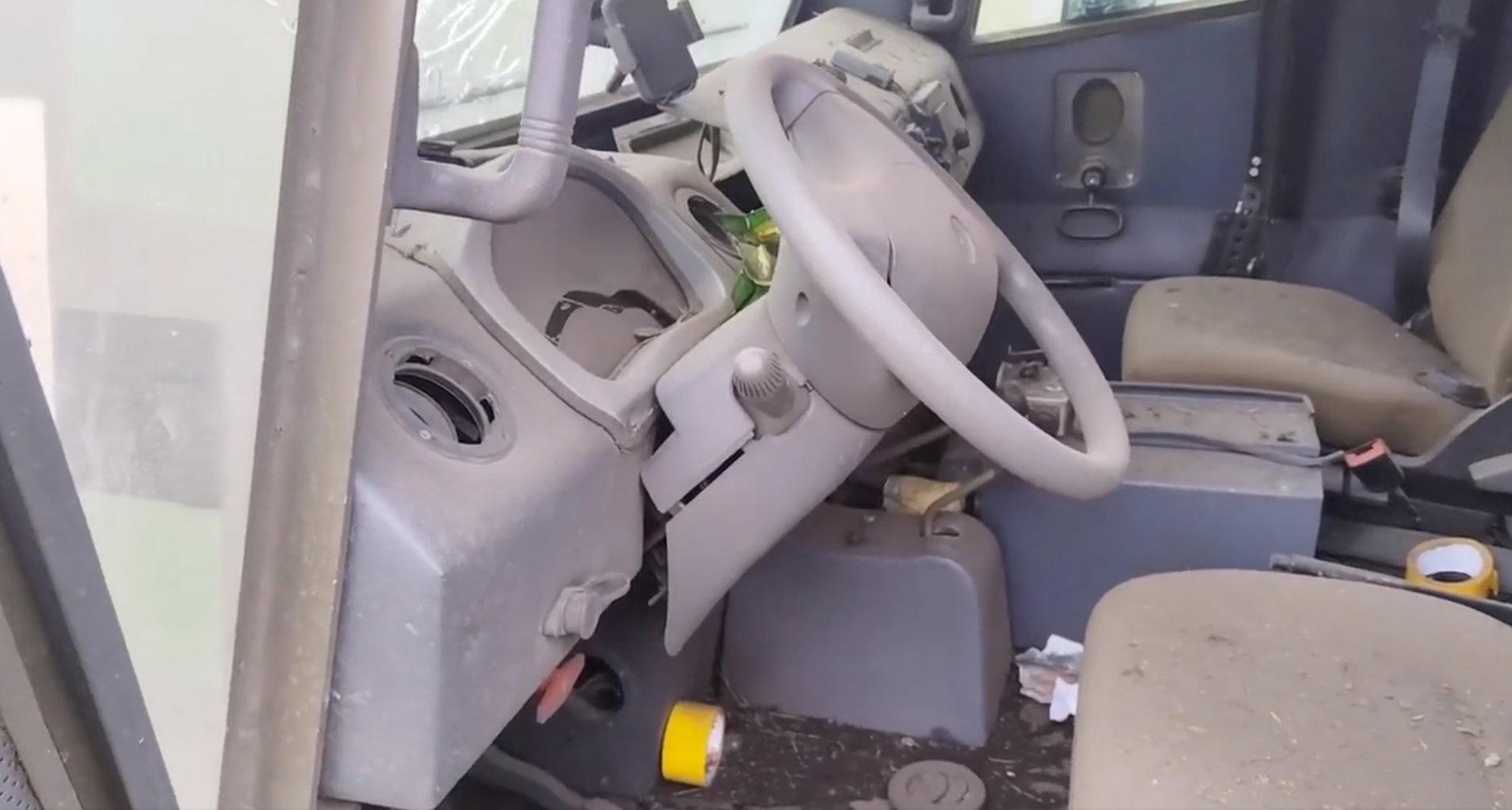 俄羅斯發放在別爾哥羅德的戰車相片。(網上圖片)