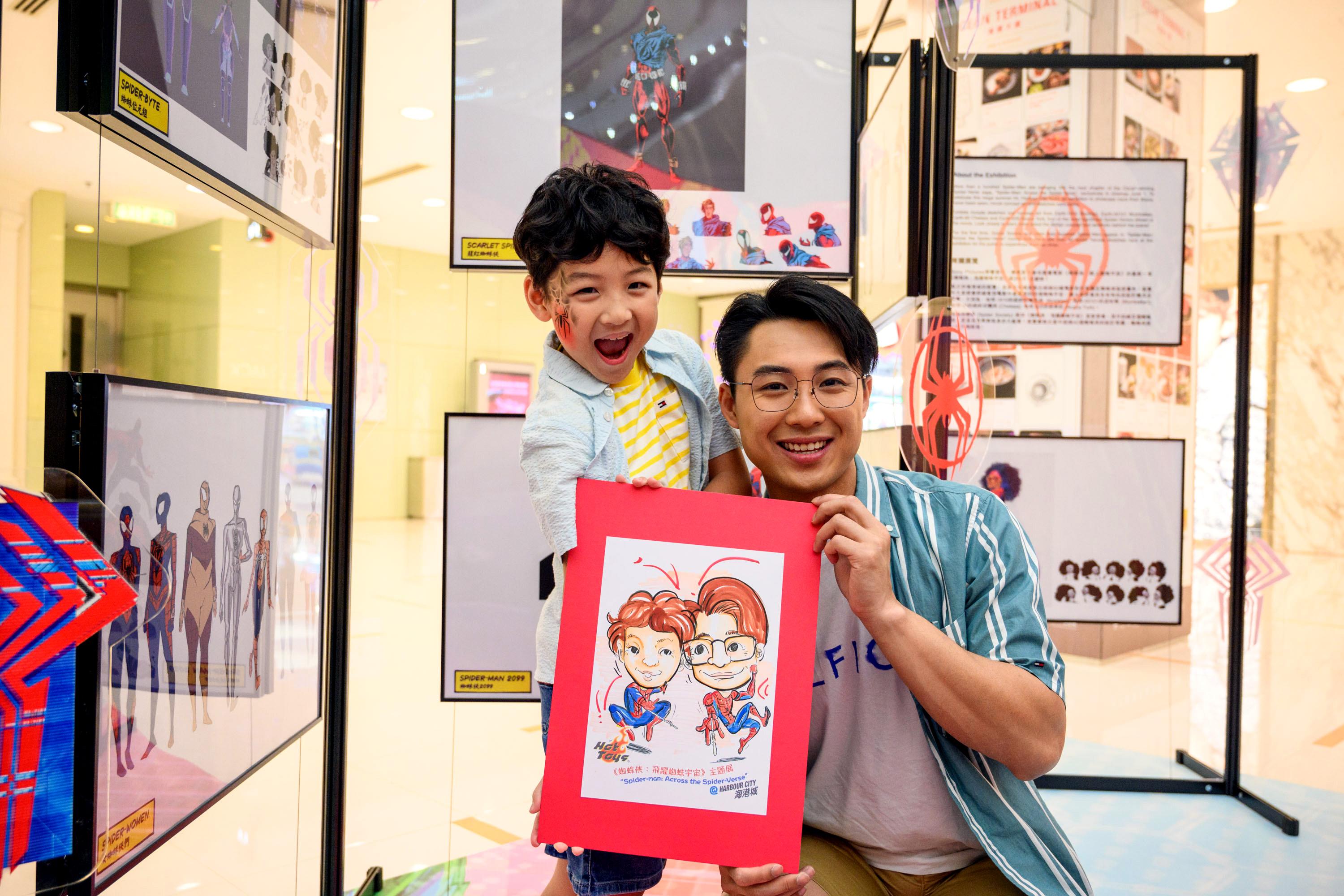 蜘蛛俠Q版人像速畫