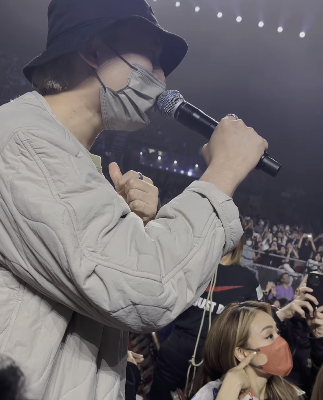 林宥嘉讚阿Jer在毫無準備下獻唱,仍唱得有水準。