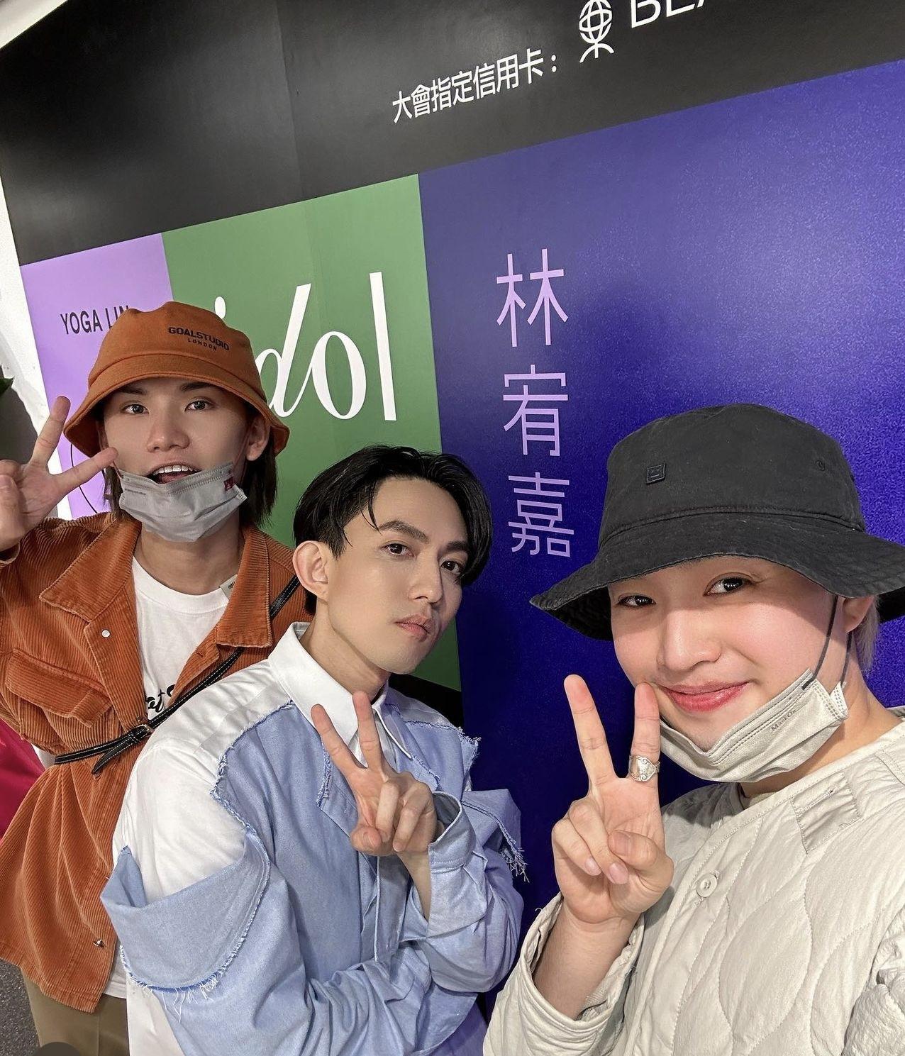 林宥嘉與「雙Jer」合照。(Jer IG)