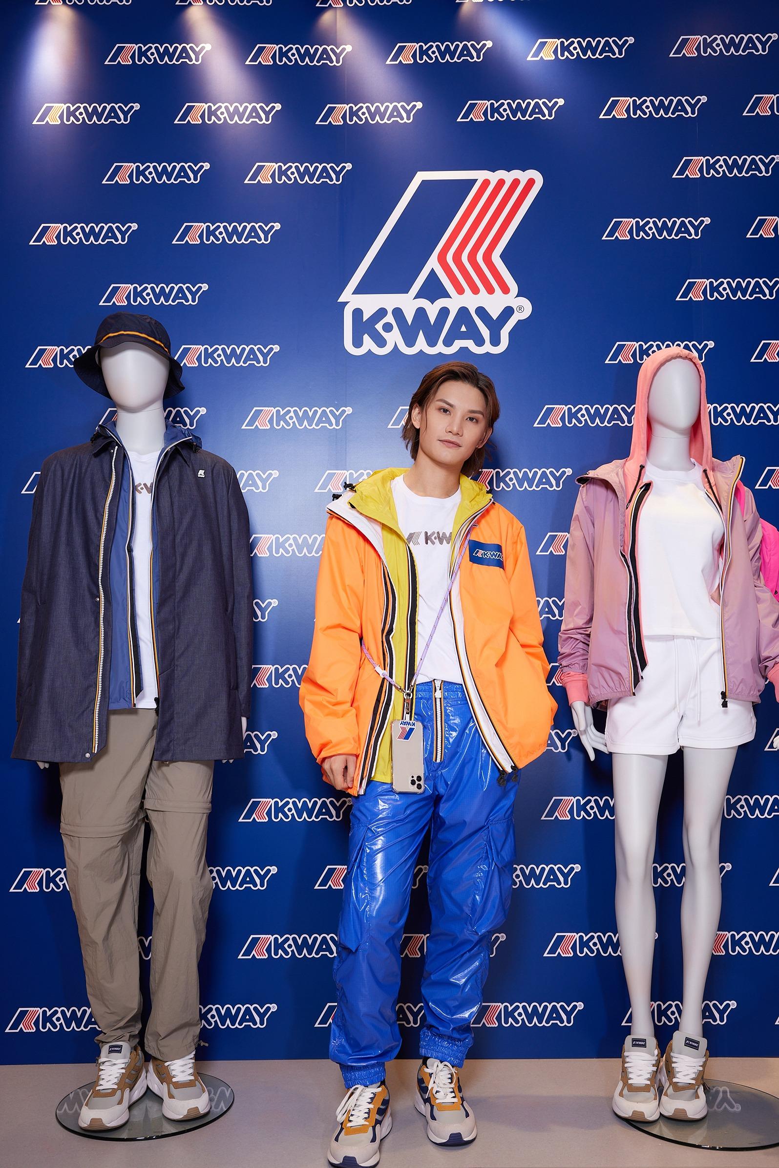 Jeremy特地為K-Way設計了兩個別注造型。