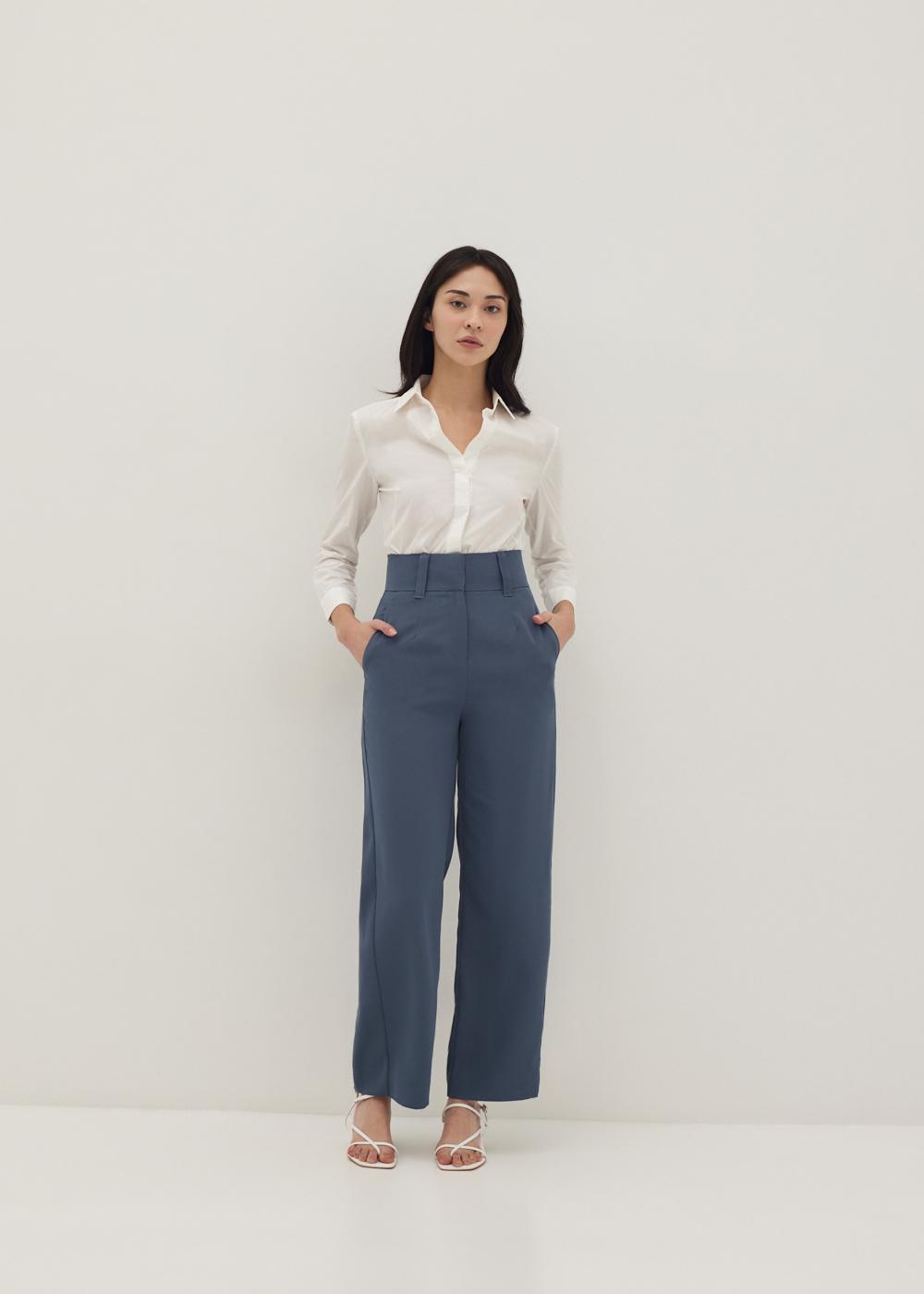 Morie Regular High Waisted Straight Leg Pants $389