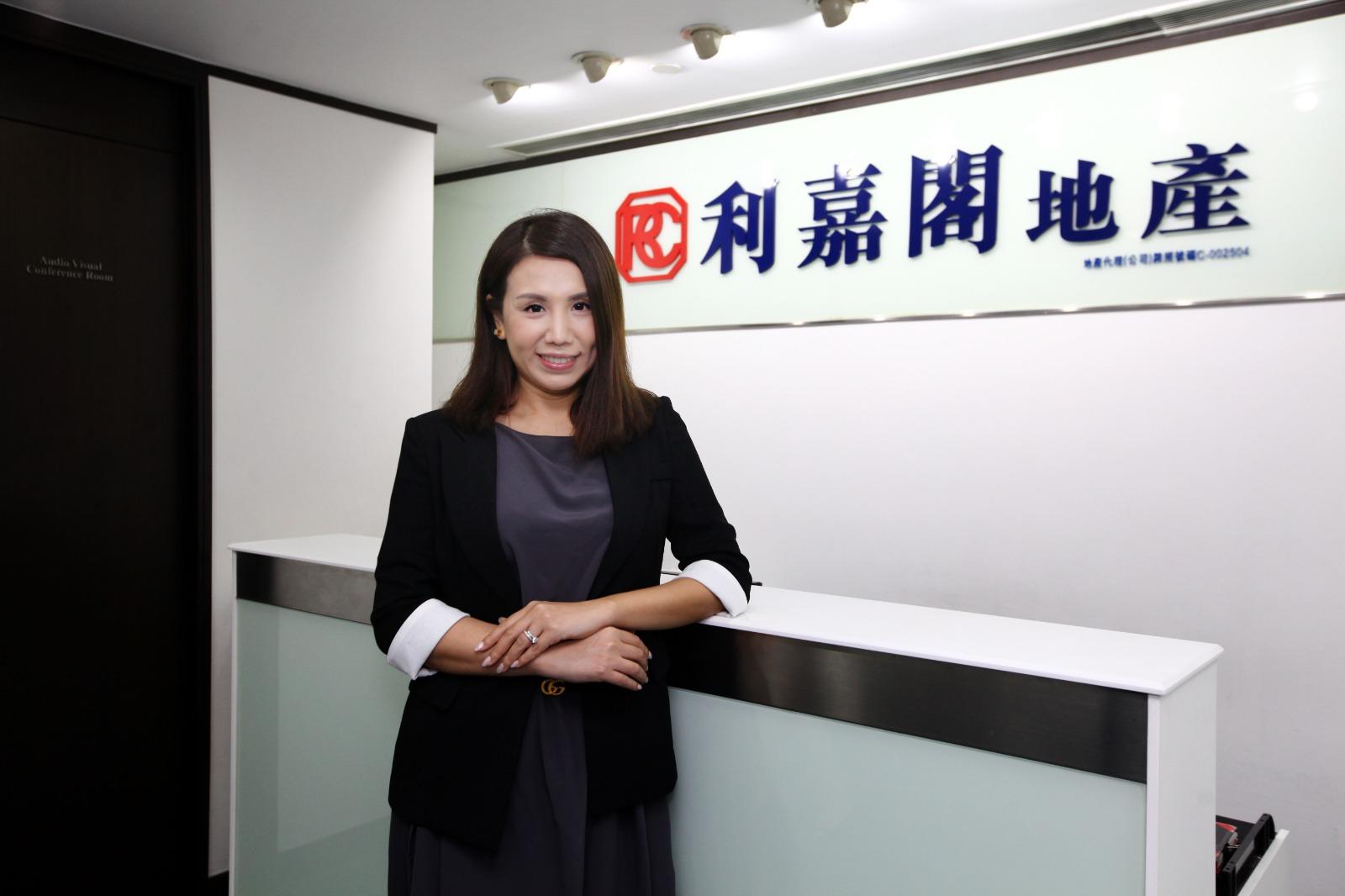 利嘉閣按揭代理董事總經理黃詠欣。