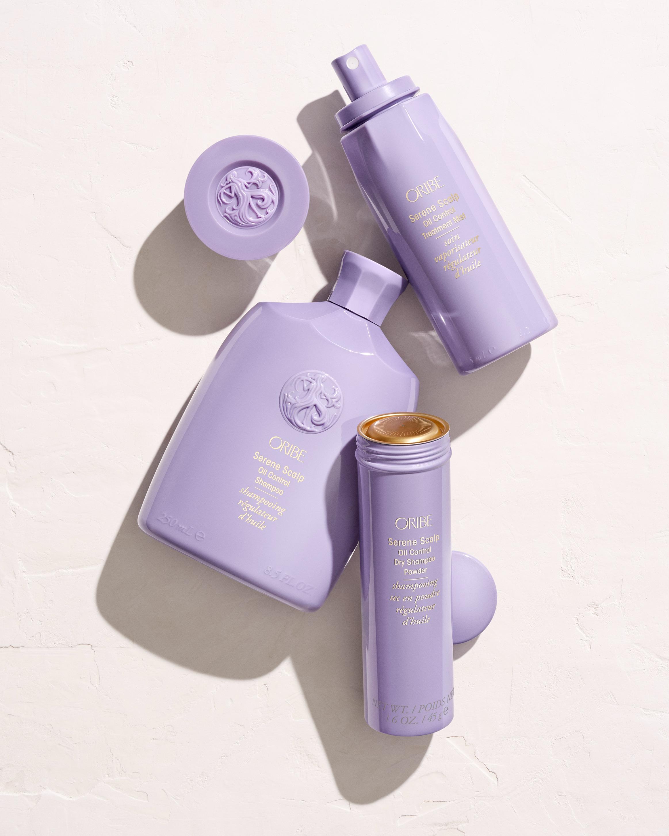 美髮品牌Oribe推出專為油性頭皮而設的Serene Scalp Oil Control系列