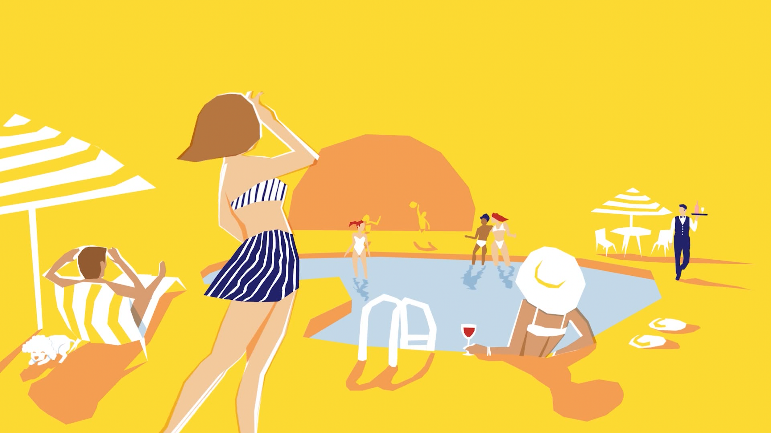 艾美酒店「艷陽之下」池畔派對