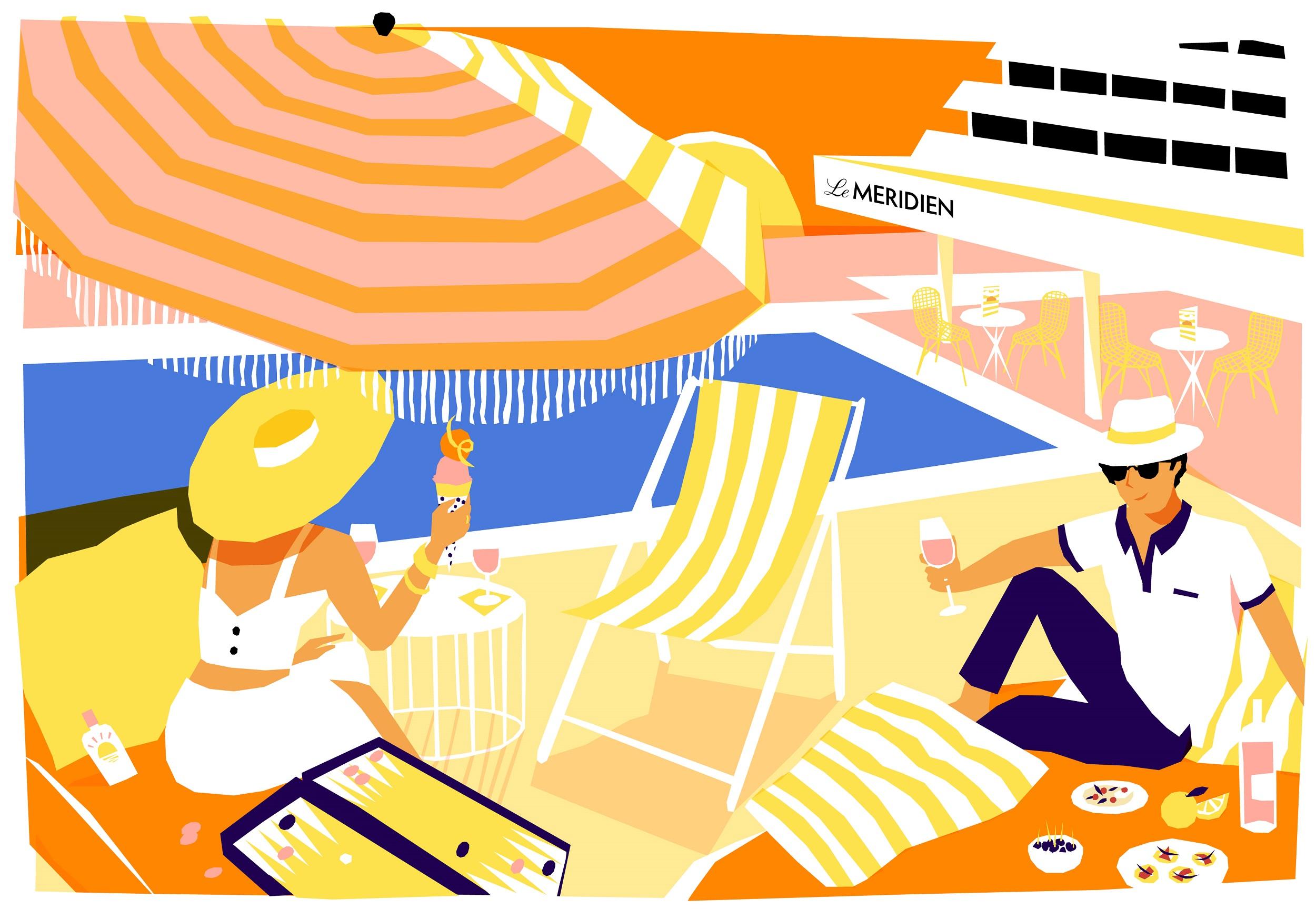 艾美酒店「艷陽之下」池畔派對