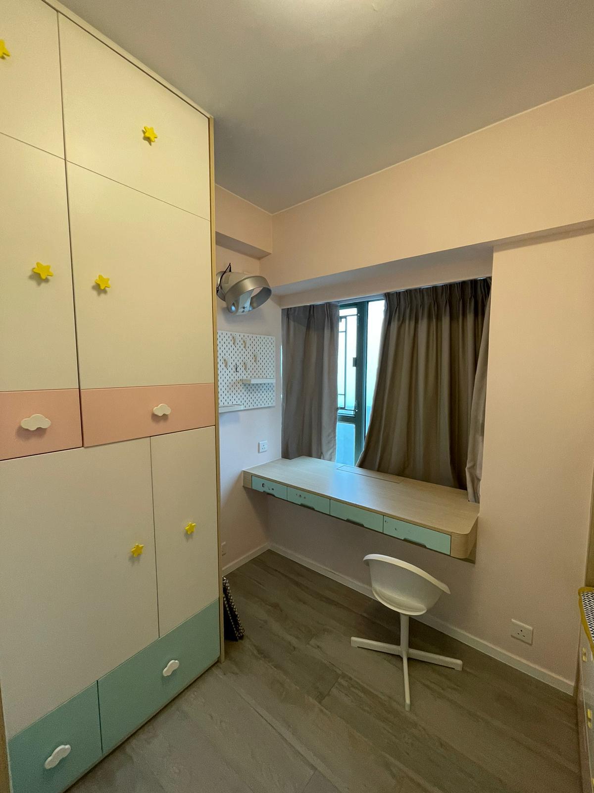 小朋友睡房配套齊全,十分實用。(代理提供)