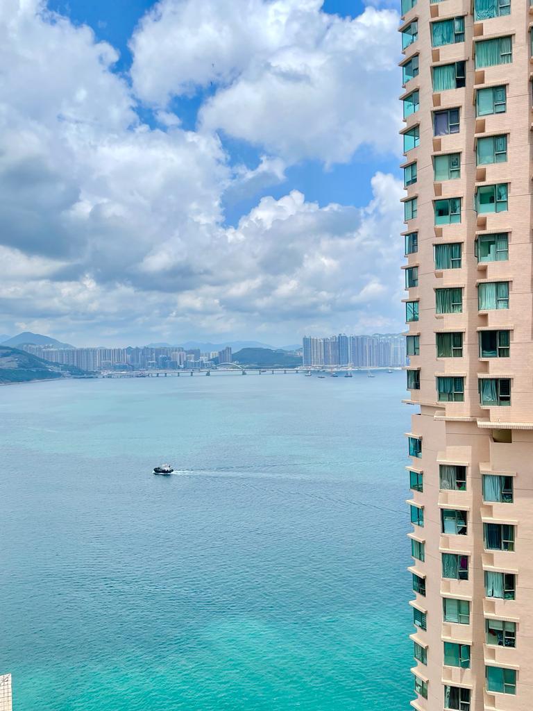 單位兩間睡房均可享將軍澳南遼闊海景,景致吸引。(代理提供)