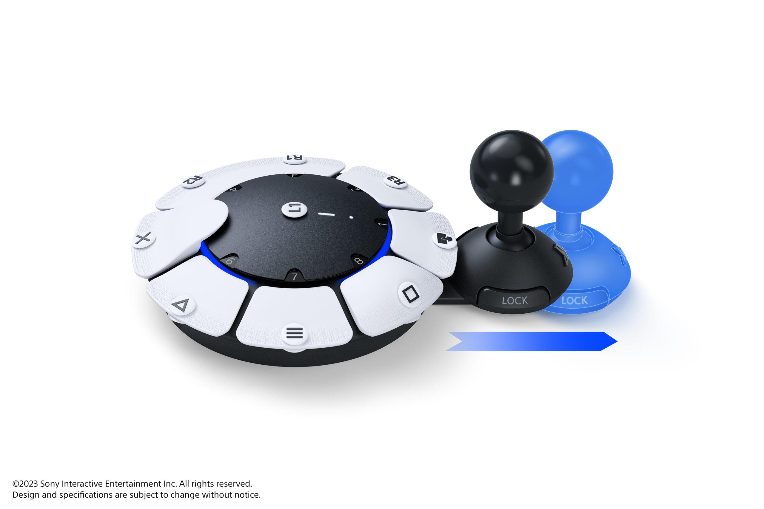 玩家可調整Access控制器跟類比操作桿的距離。