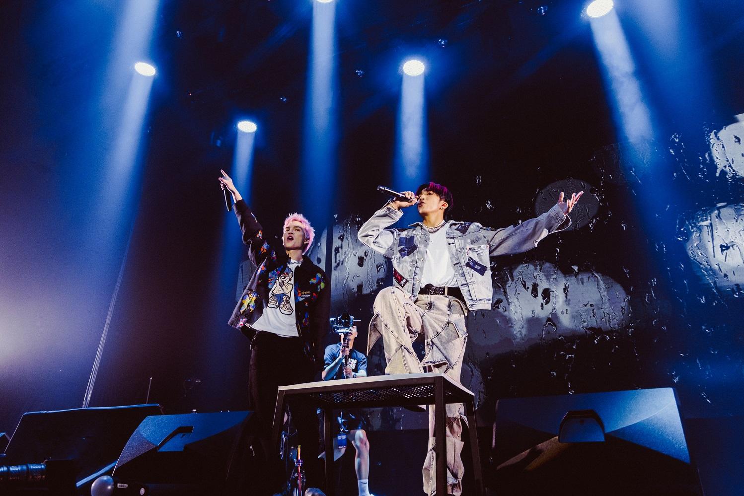 婁峻碩來港開個人騷,請來小派擔任嘉賓。