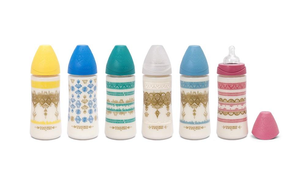 初生必備禮物套裝--SUAVINEX HAUTE奶瓶360ML (揀2隻)│原價$973 特價$579 (6折)