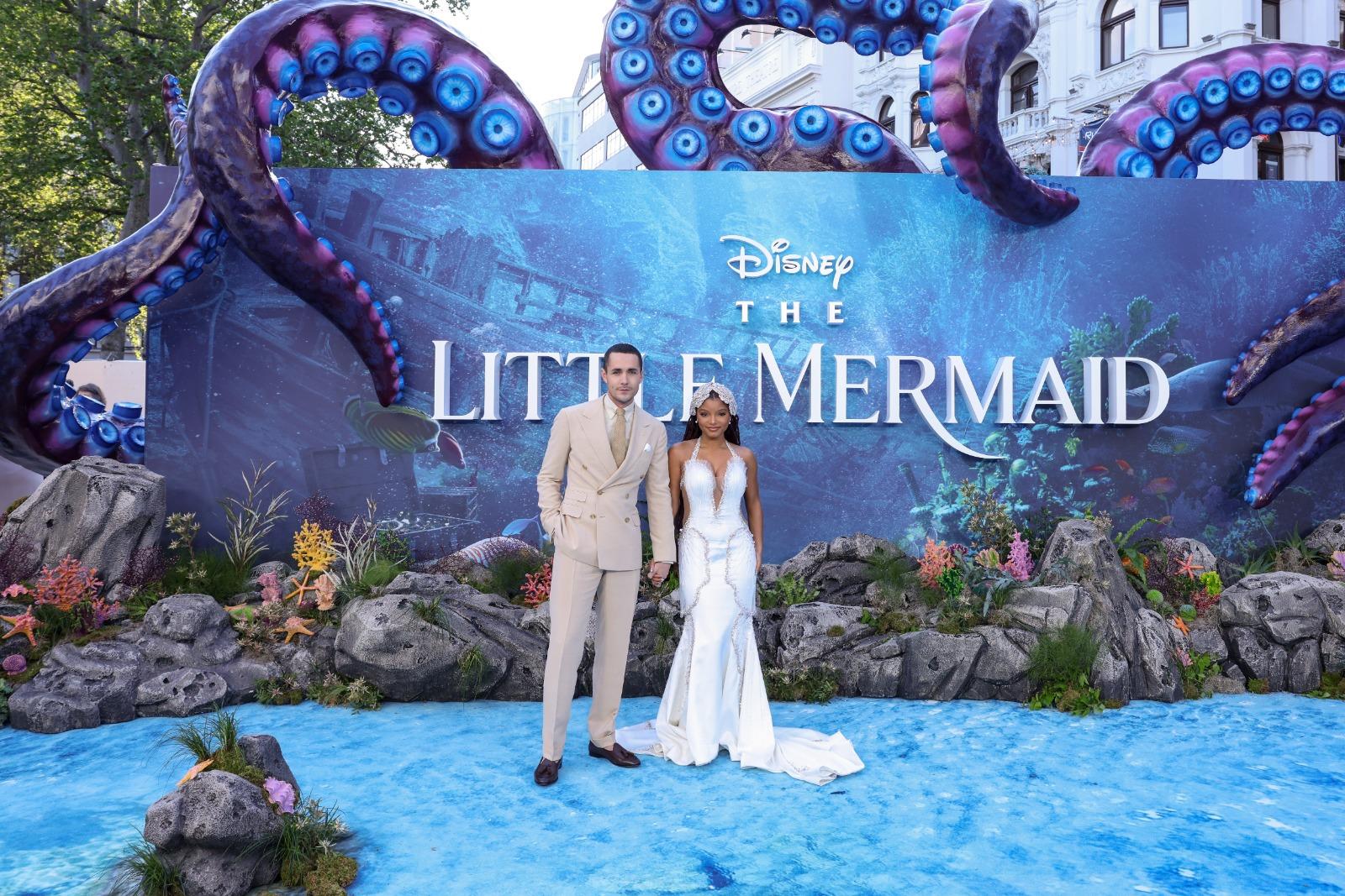 荷爾貝莉分享扮演小魚仙時的拍攝經歷。