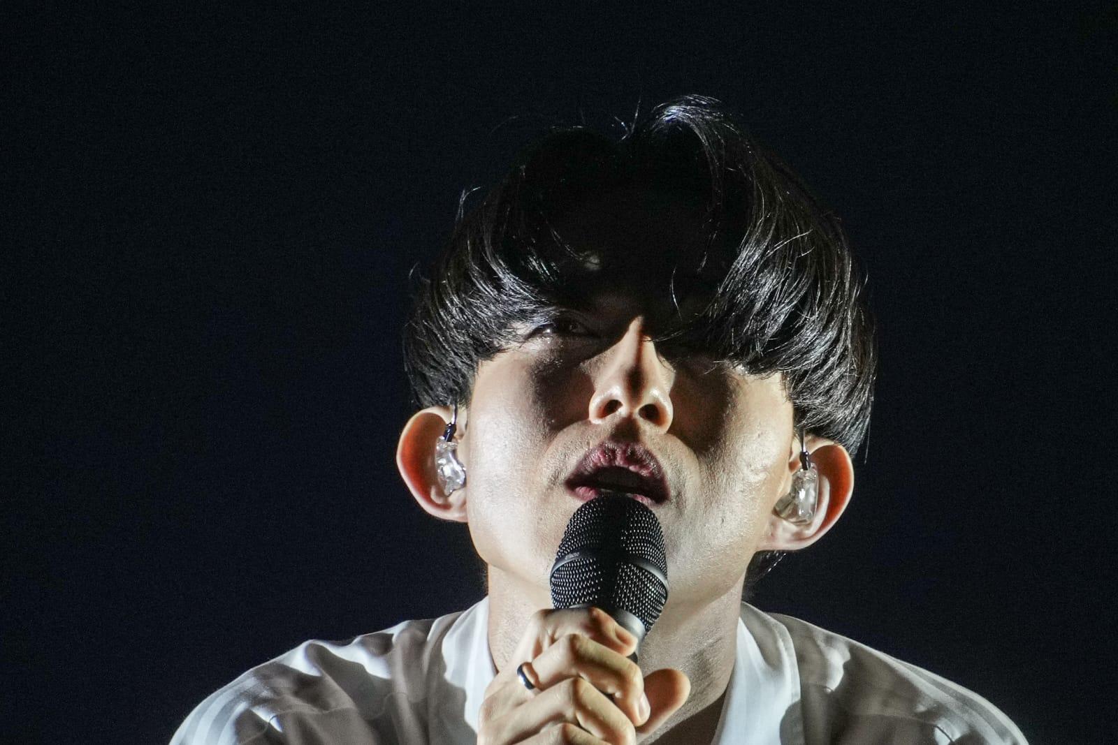 林宥嘉於紅館舉行《idol世界巡迴演唱會》香港站尾場。(李睿哲攝)