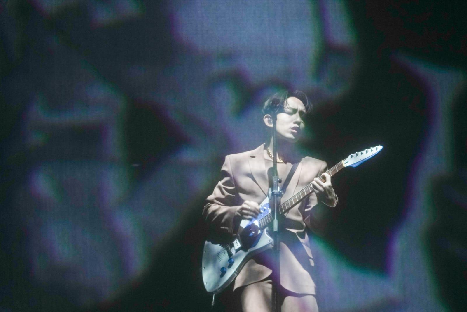 林宥嘉於紅館舉行《idol世界巡迴演唱會》香港站尾場。(李睿哲攝)