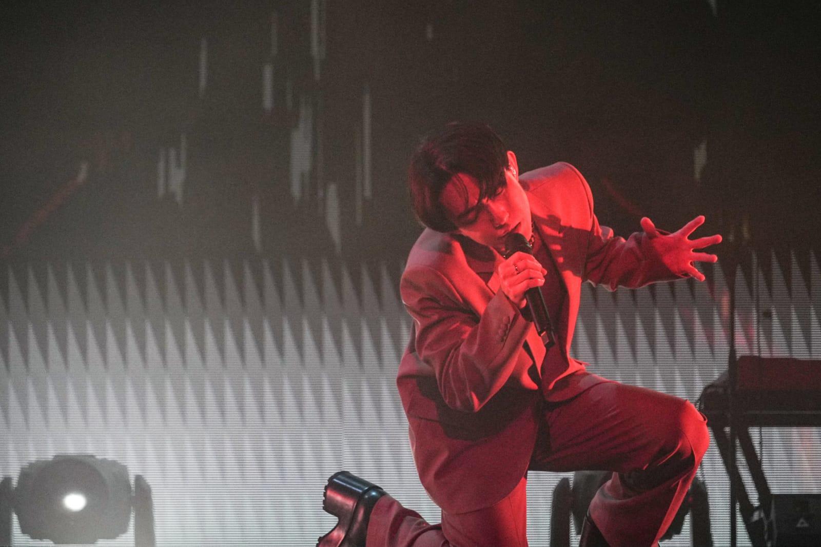 林宥嘉於紅館舉行《idol世界巡迴演唱會》香港站尾場。(李睿哲攝)