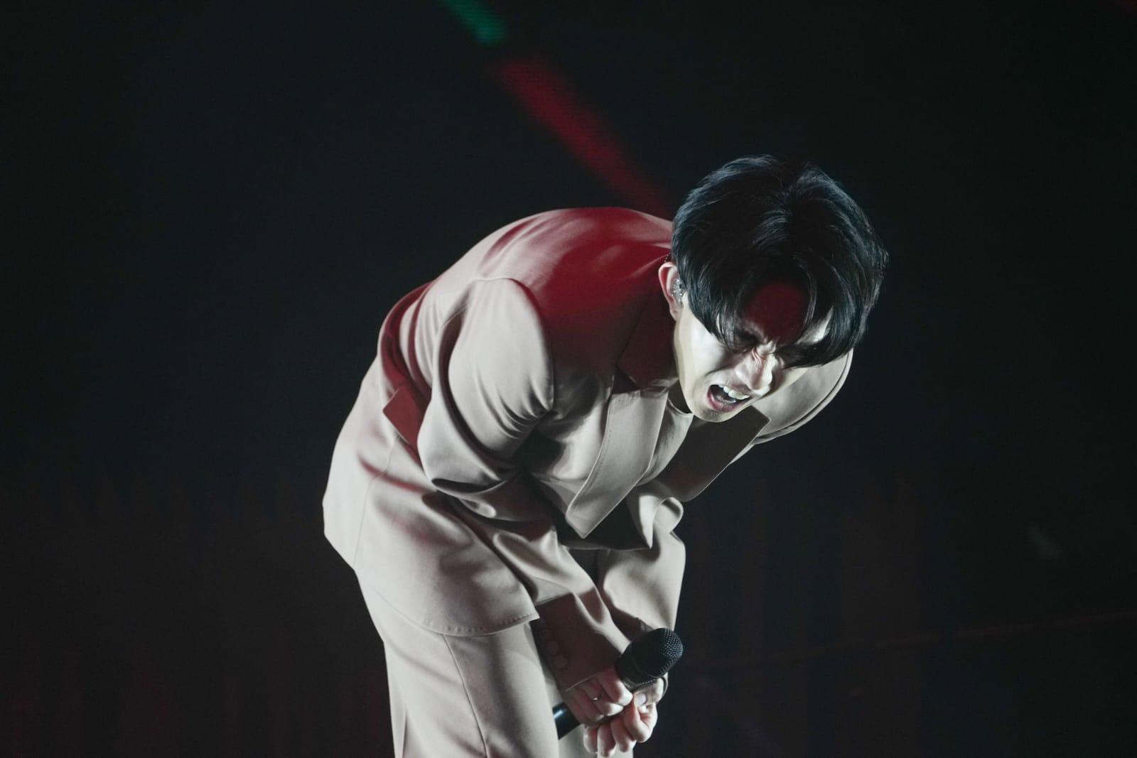 林宥嘉於紅館舉行《idol世界巡迴演唱會》香港站尾場。(李睿哲攝)