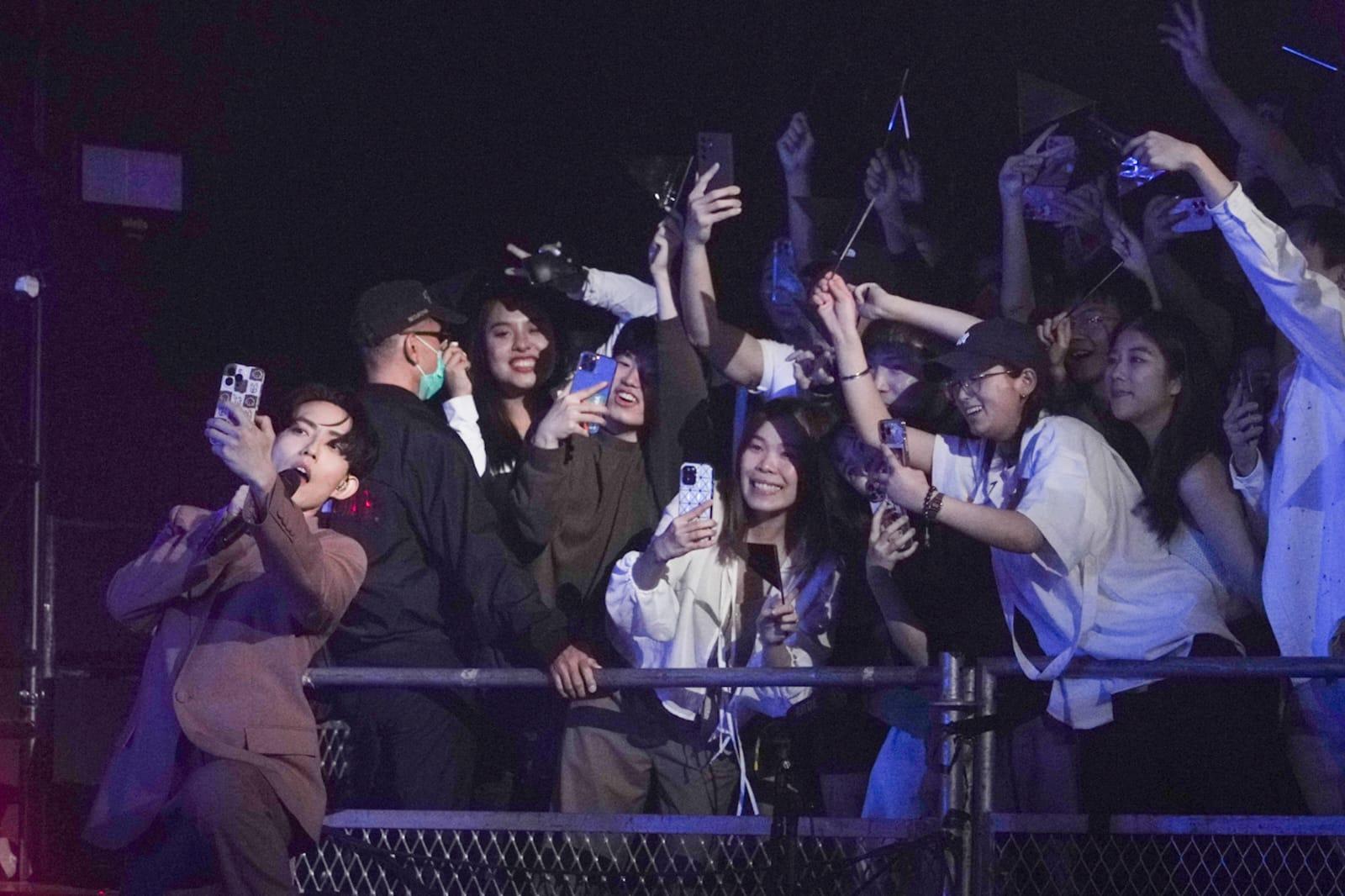 林宥嘉於紅館舉行《idol世界巡迴演唱會》香港站尾場。(李睿哲攝)