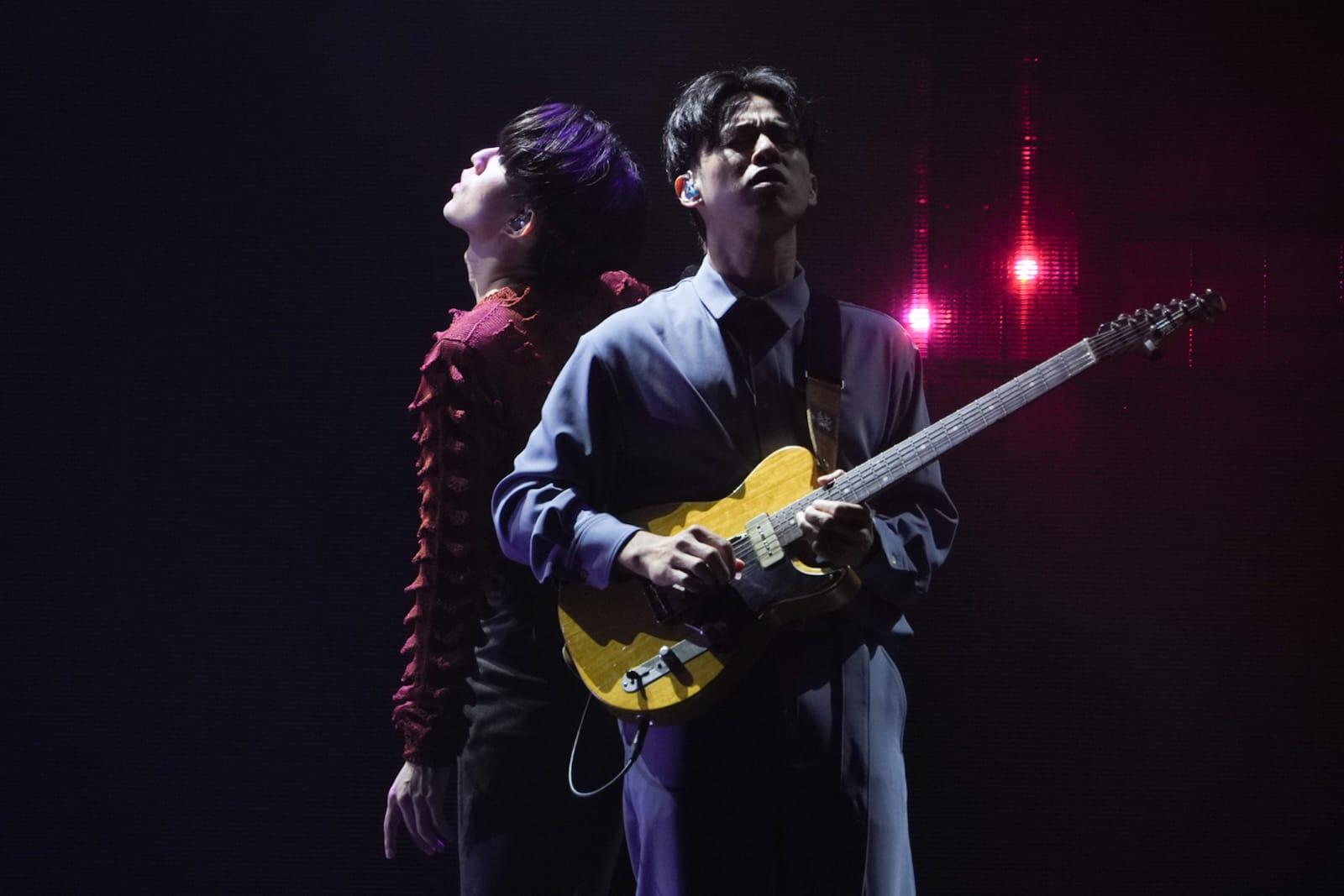 林宥嘉於紅館舉行《idol世界巡迴演唱會》香港站尾場。(李睿哲攝)