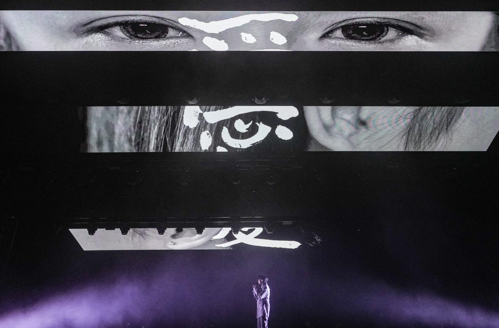 林宥嘉於紅館舉行《idol世界巡迴演唱會》香港站尾場。(李睿哲攝)