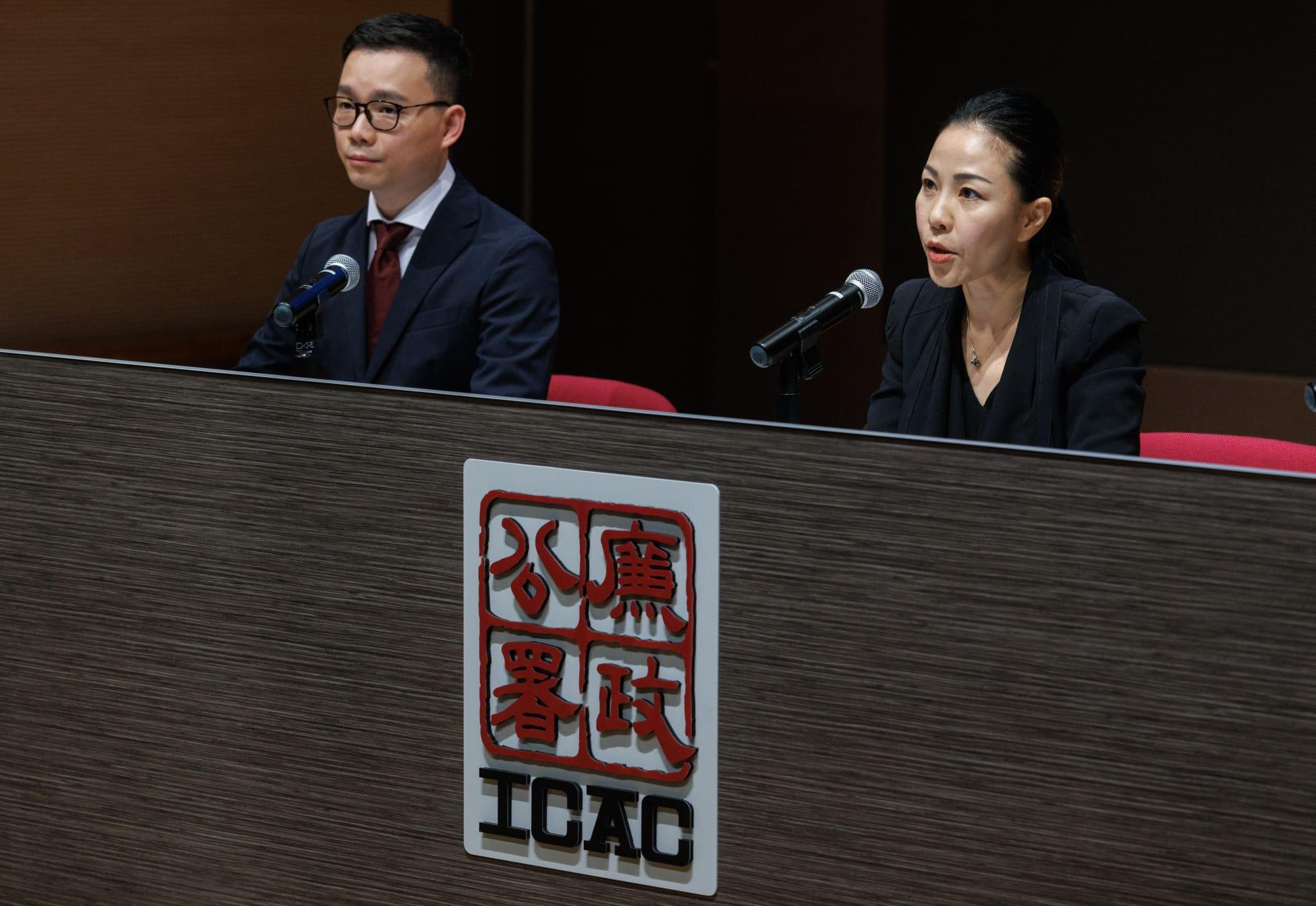 廉署搗破打假波集團 拘23人包括甲組球隊教練及11名球員  (蘇文傑攝)