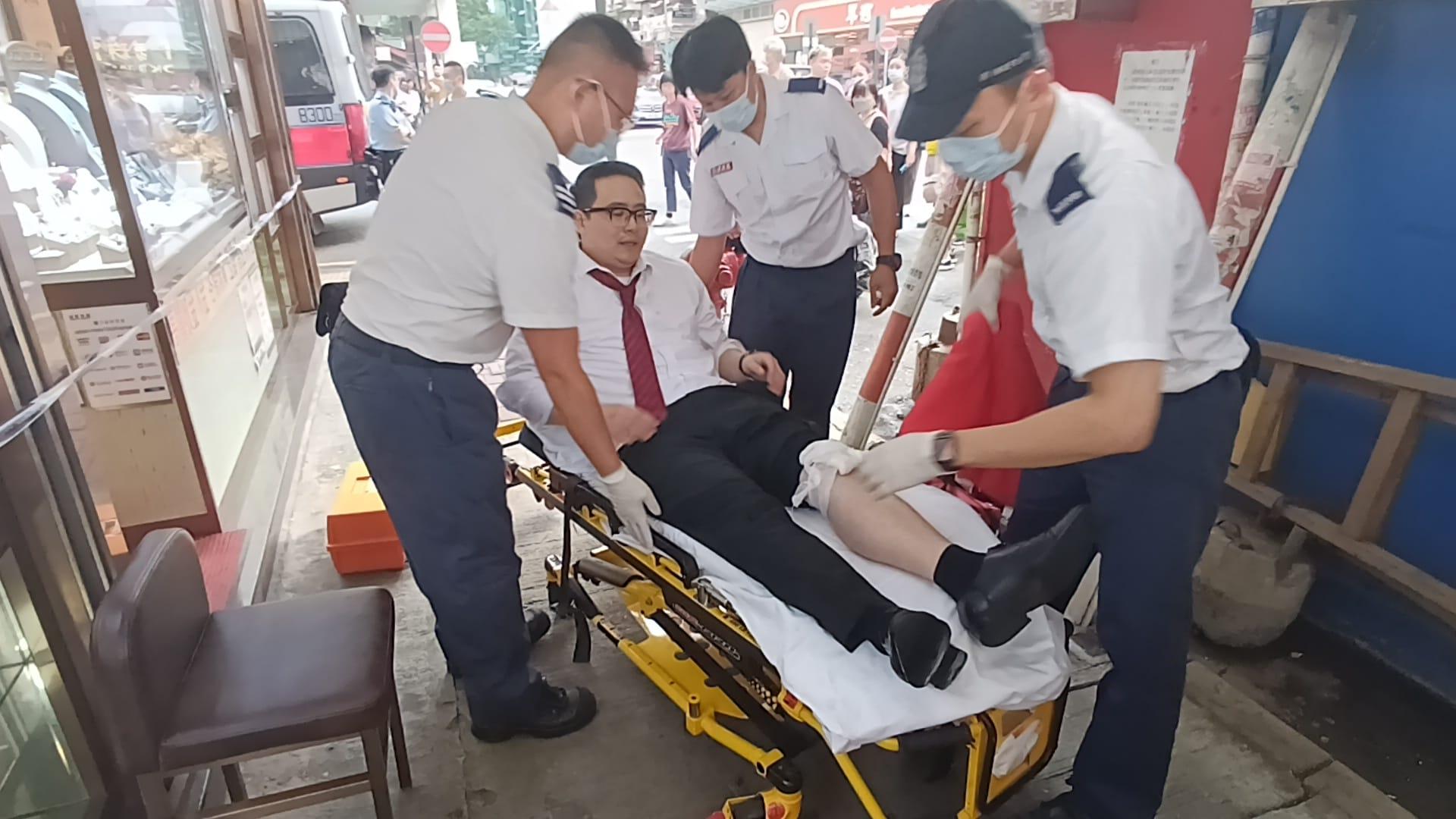 獨行賊闖長沙灣金舖搶金鏈 職員狂追與途人合力制服