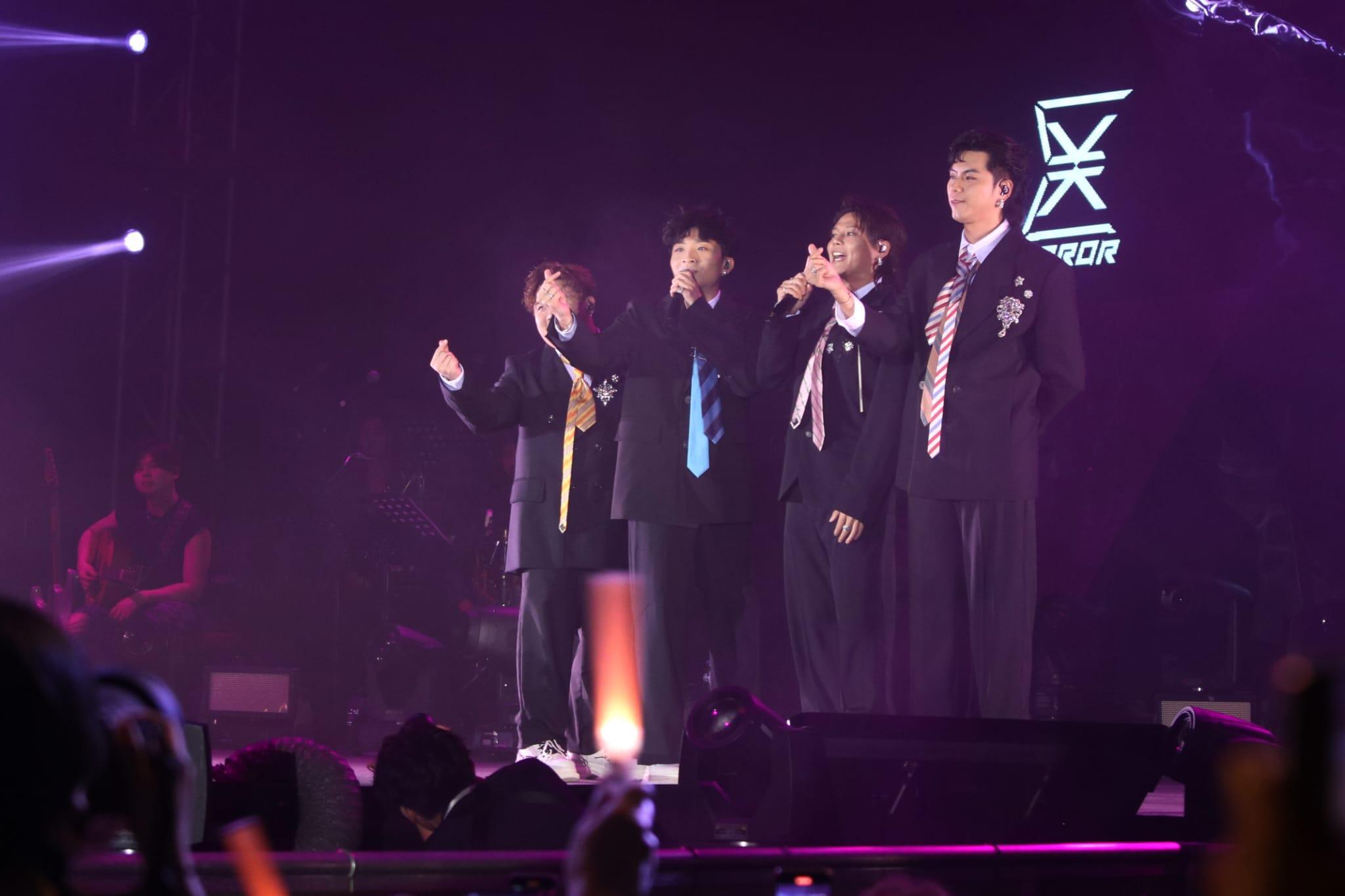 方皓玟亞博演唱會尾場,ERROR擔任嘉賓,全程爆笑。