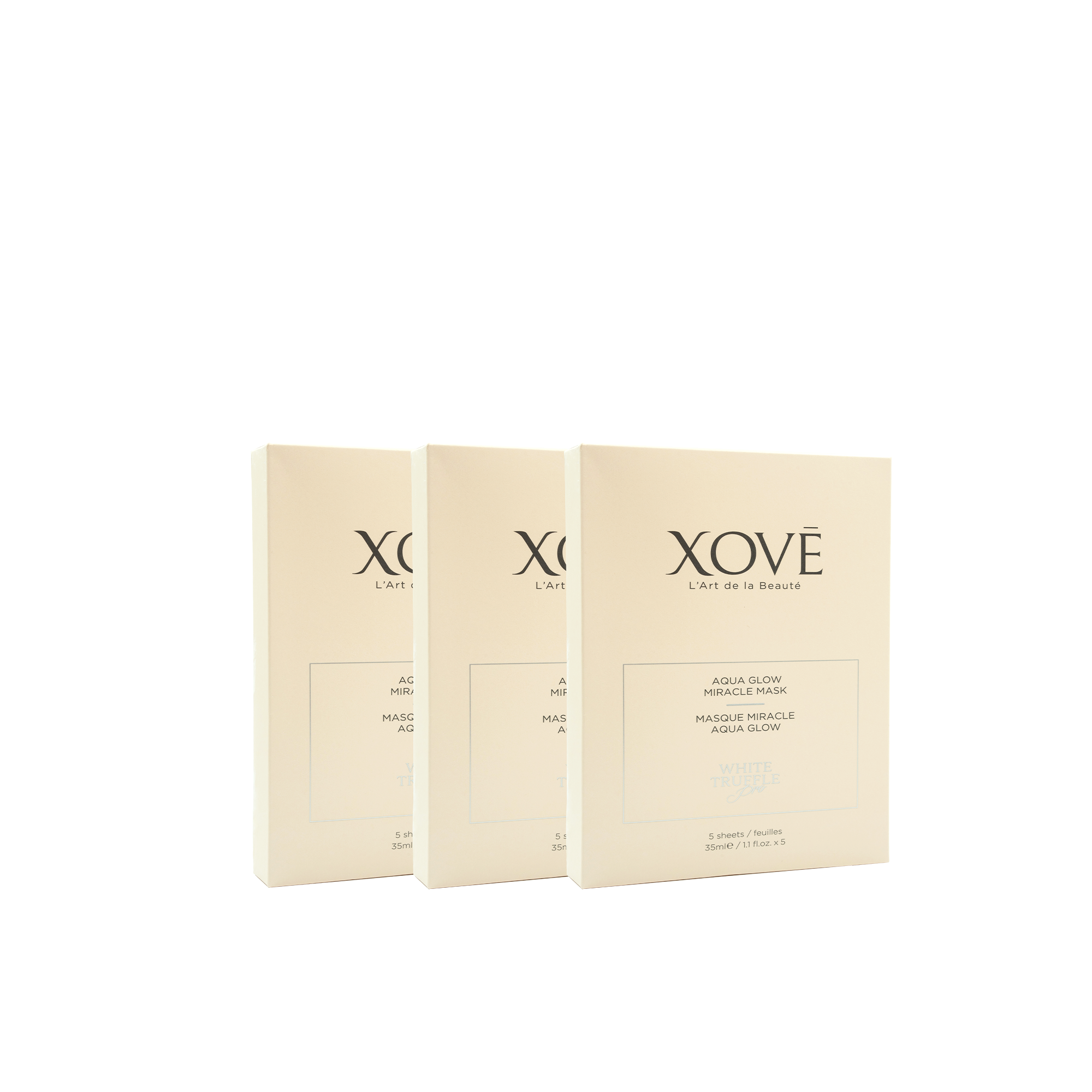 XOVĒ皇牌水光盈潤面膜套裝 $900