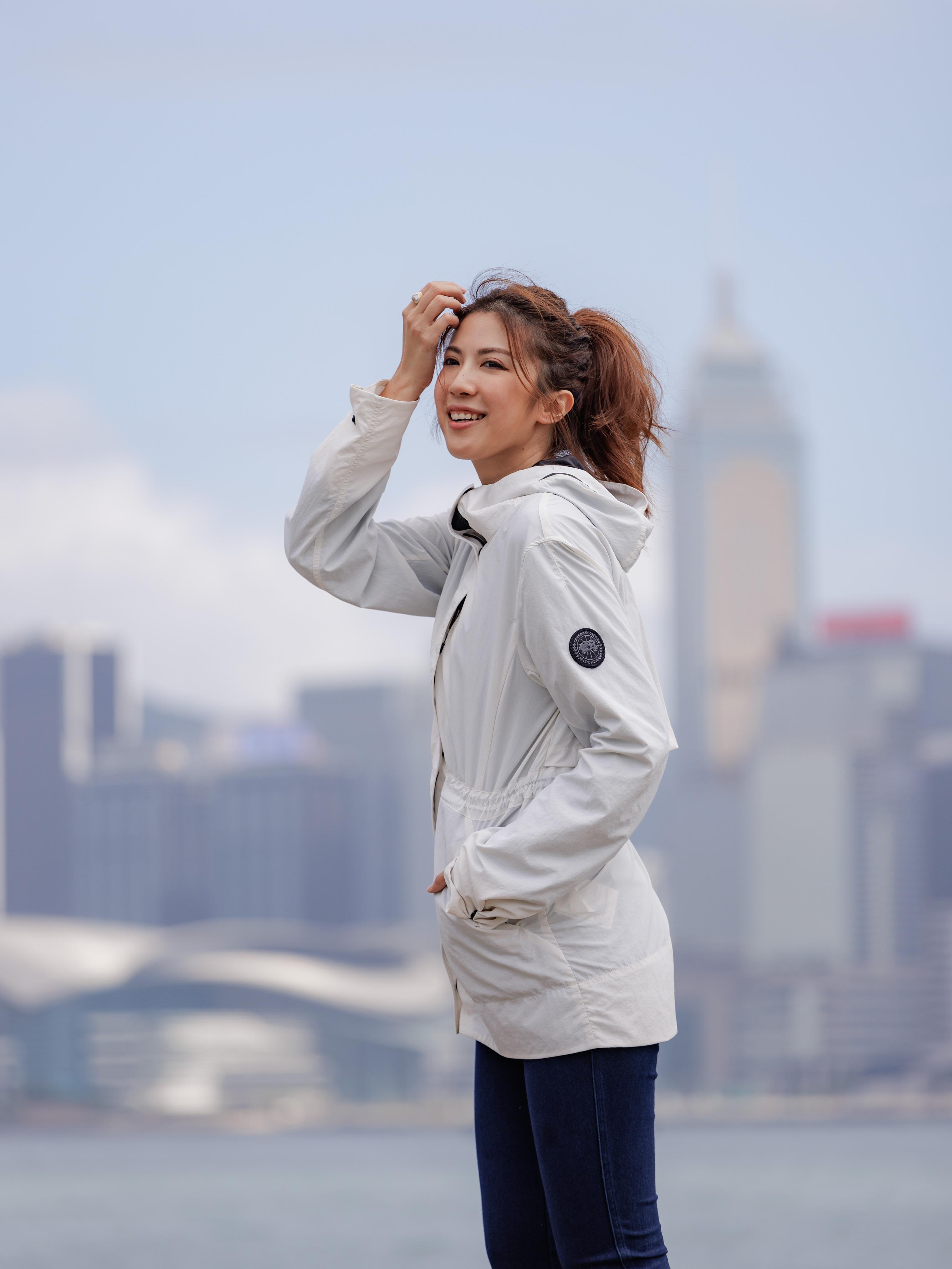 余逸思:Davie 風衣 (北極星白色) $5,000