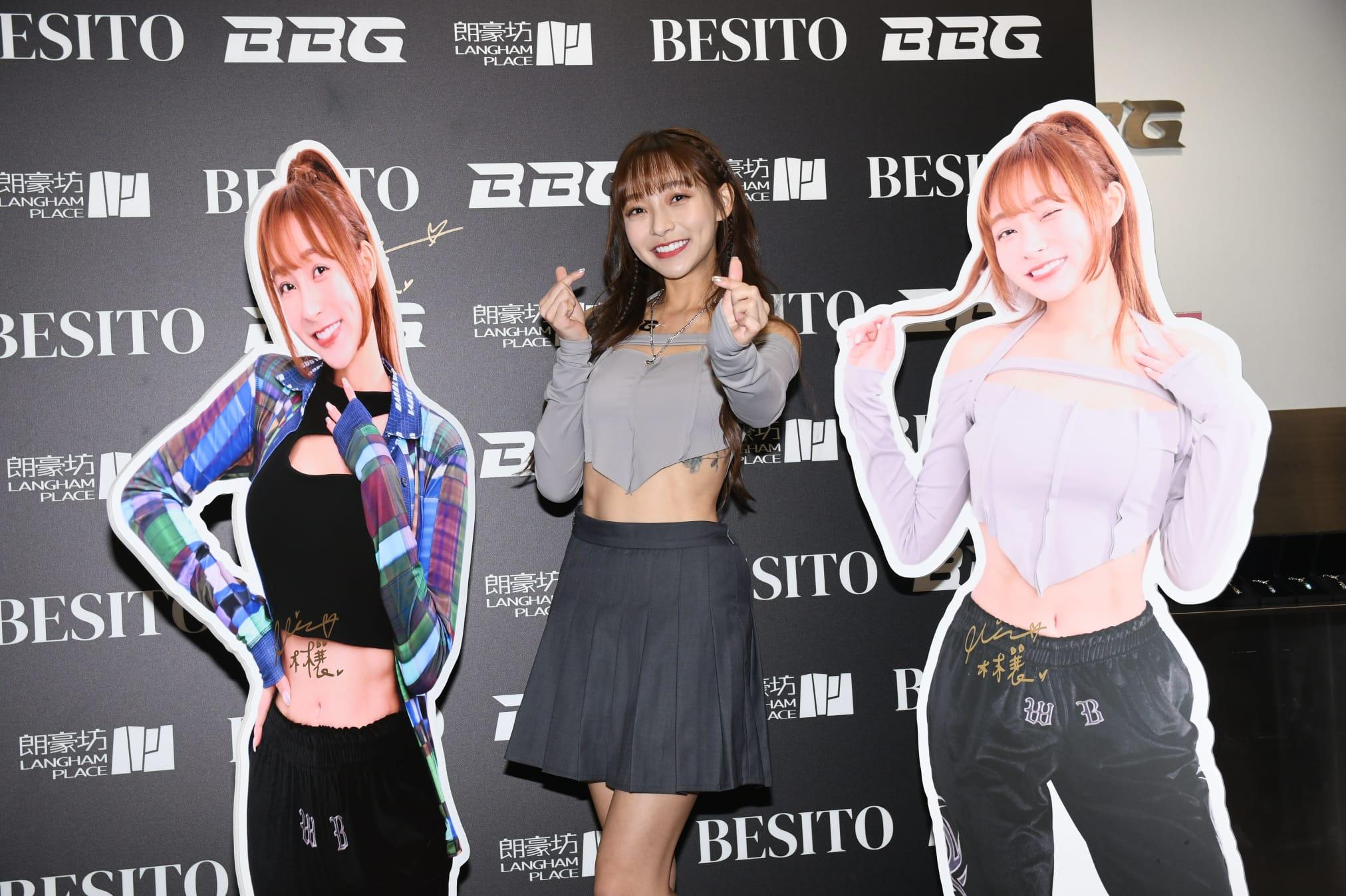 今次是林襄第一次來香港。 (何耀勤攝)