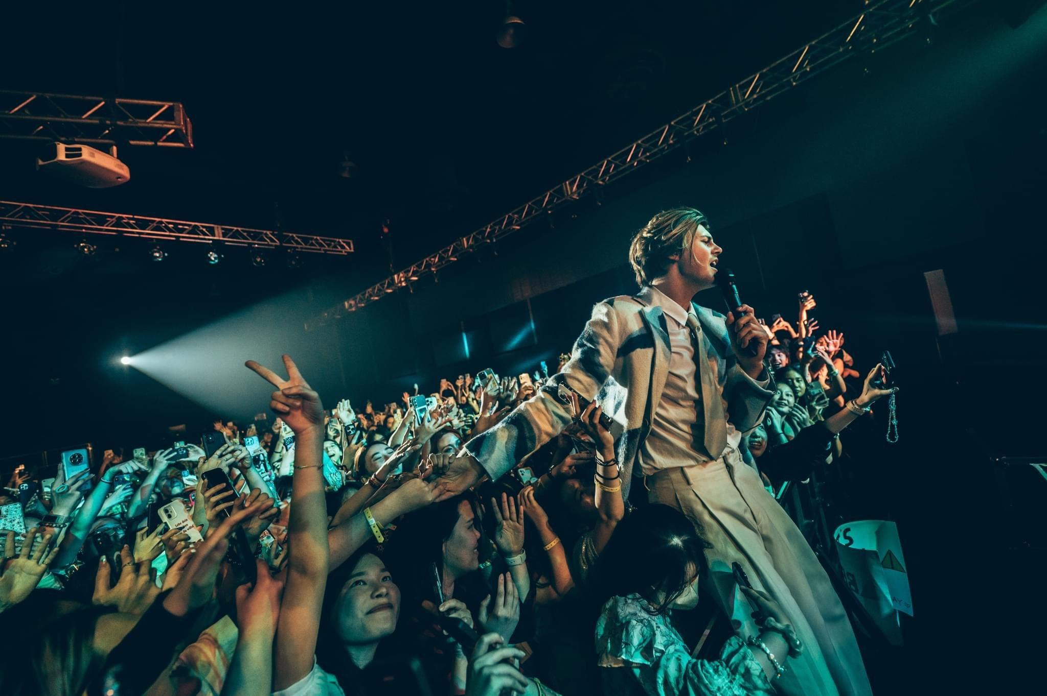 澳洲小天王Ruel巡唱香港站在九展Music Zone舉行。