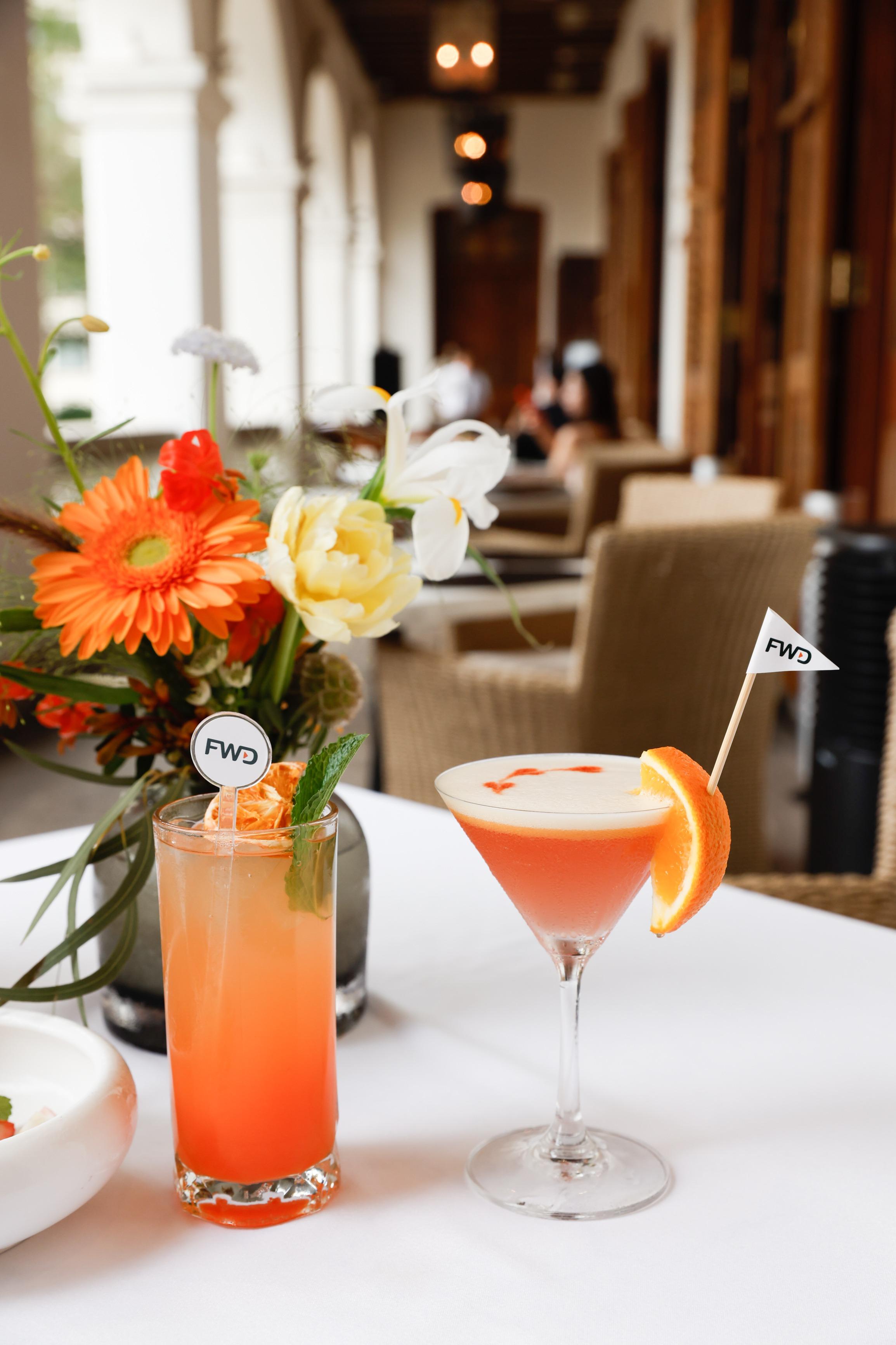 雞尾酒—Passionate $158、雞尾酒(不含酒精)—Energetic $118(由The Cell提供)