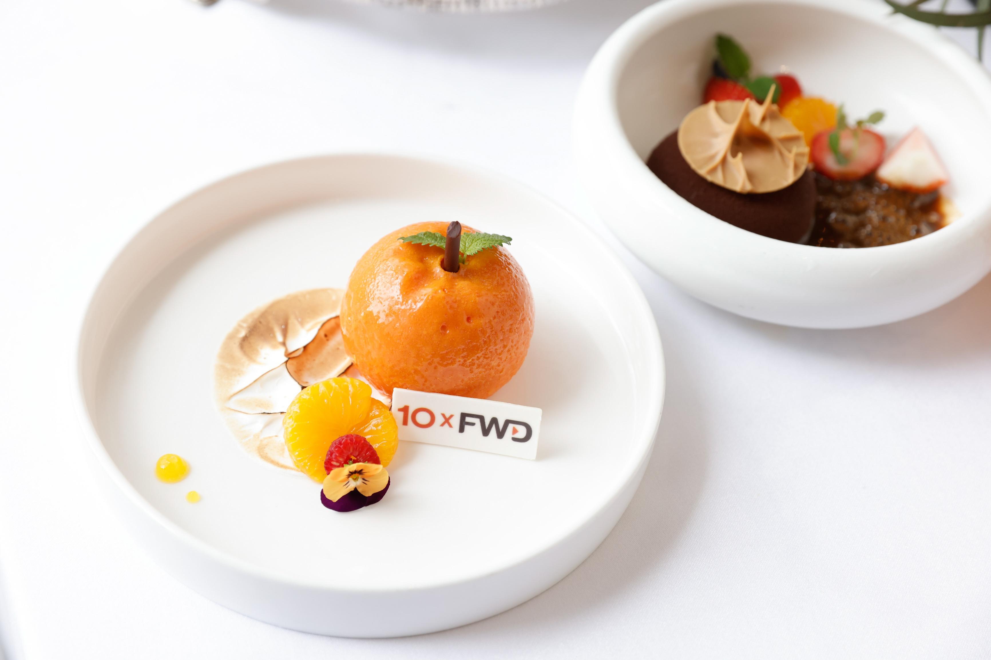 1OxFWD 迷你香橙朱古力精品甜品 $180(由The Steak Room提供)