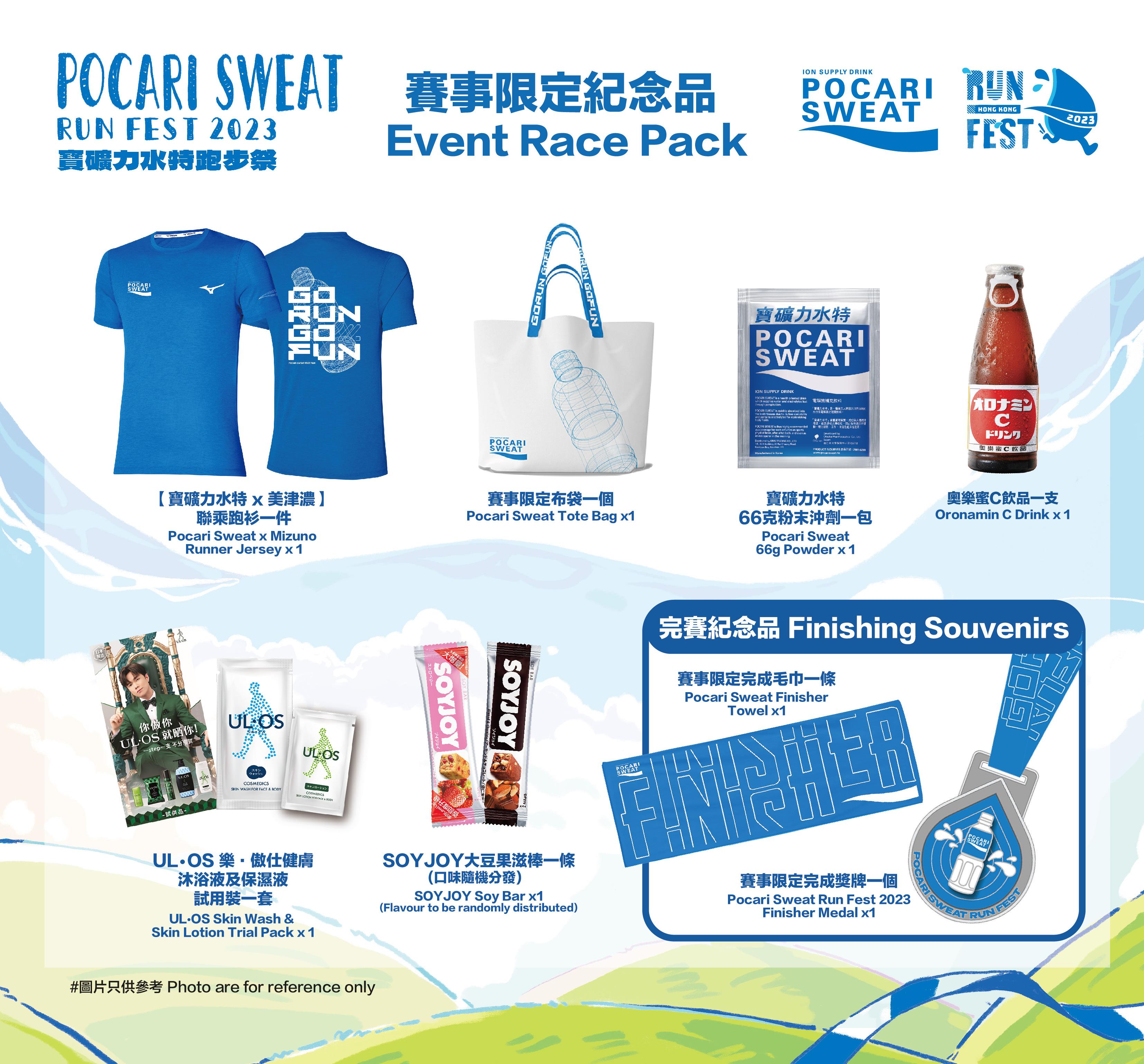 「寶礦力水特跑步祭2023」- 賽事限定紀念品