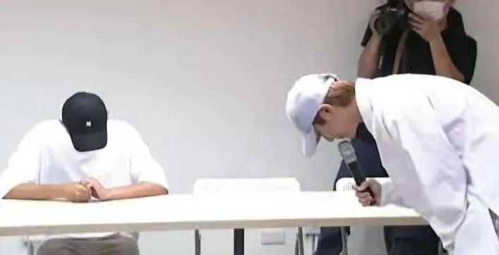 耀樂中午開記者會,炎亞綸竟踩場道歉並兩度鞠躬。