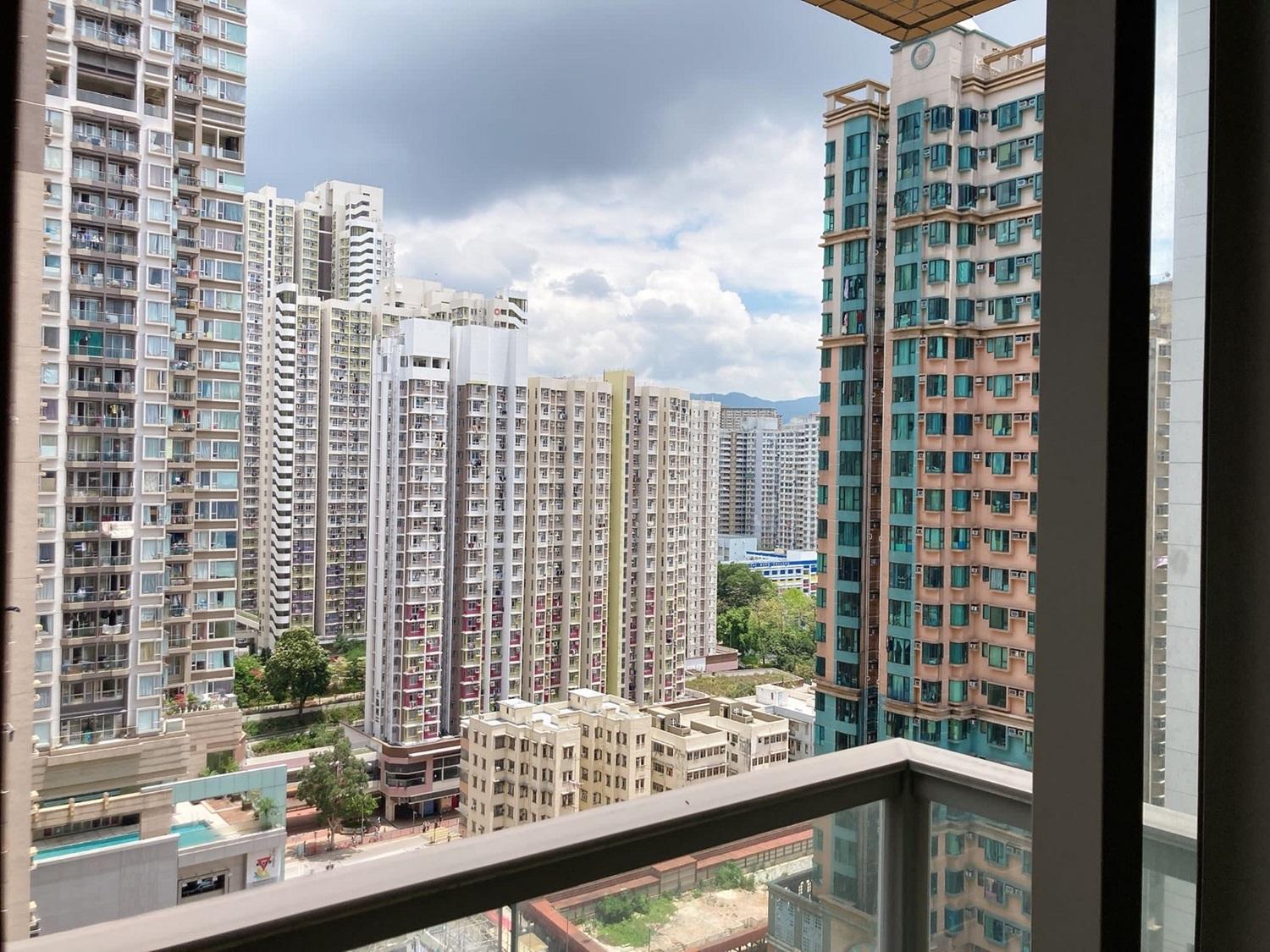 窗外以樓景為主,但開揚通爽。