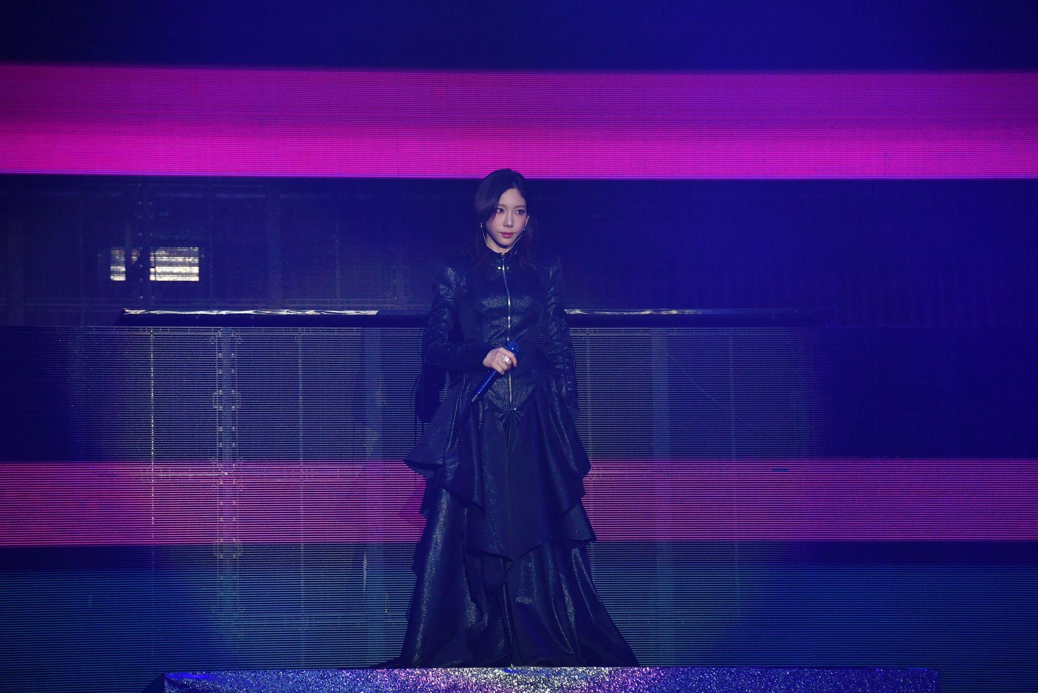 太妍昨晚假亞洲博覽館Arena舉行個人演唱會《The ODD Of LOVE in HONG KONG》。