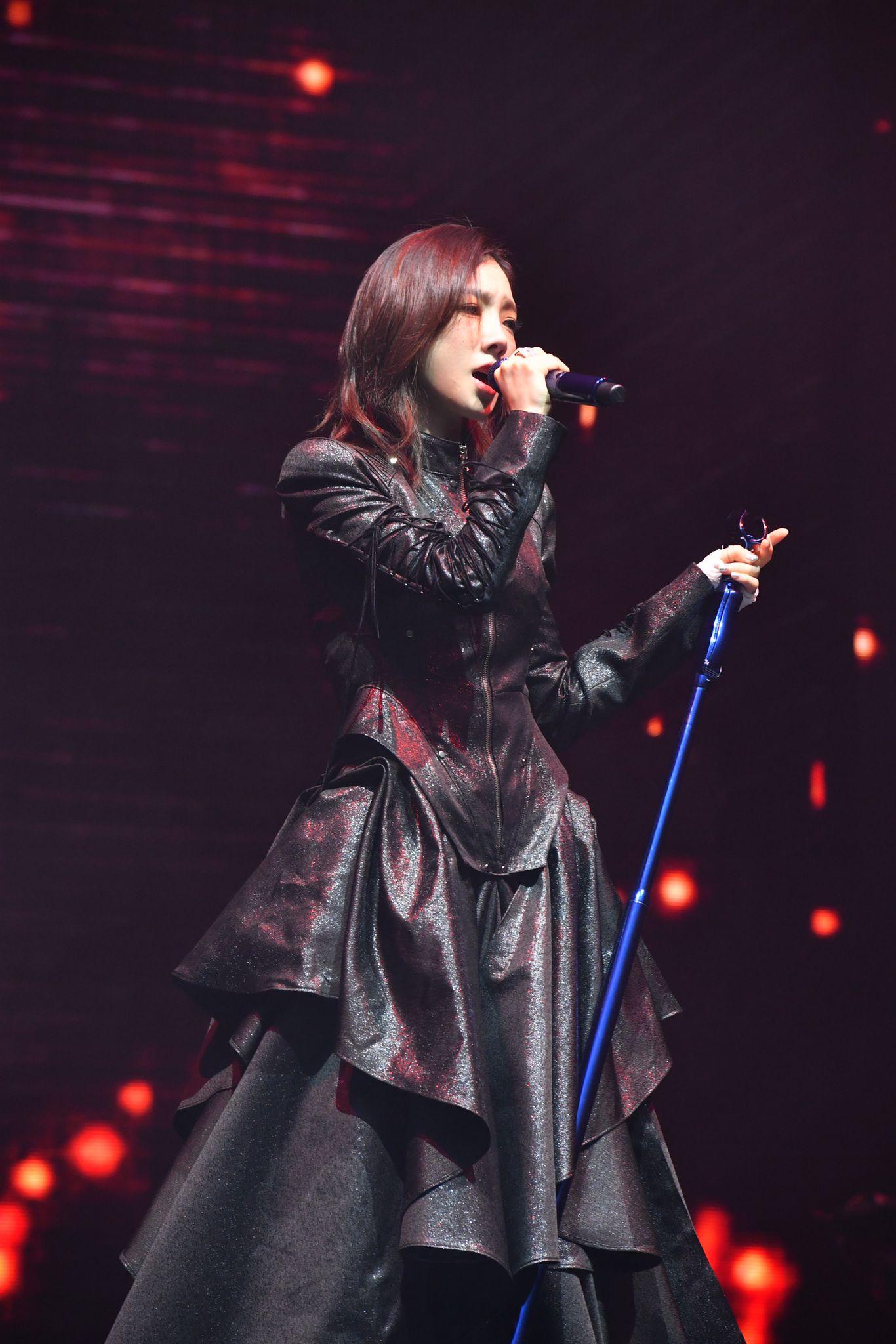 太妍昨晚假亞洲博覽館Arena舉行個人演唱會《The ODD Of LOVE in HONG KONG》 。