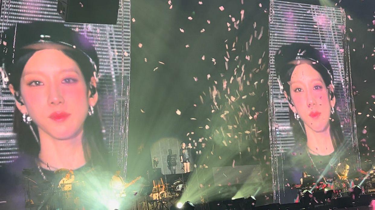 太妍昨晚假亞洲博覽館Arena舉行個人演唱會《The ODD Of LOVE in HONG KONG》。