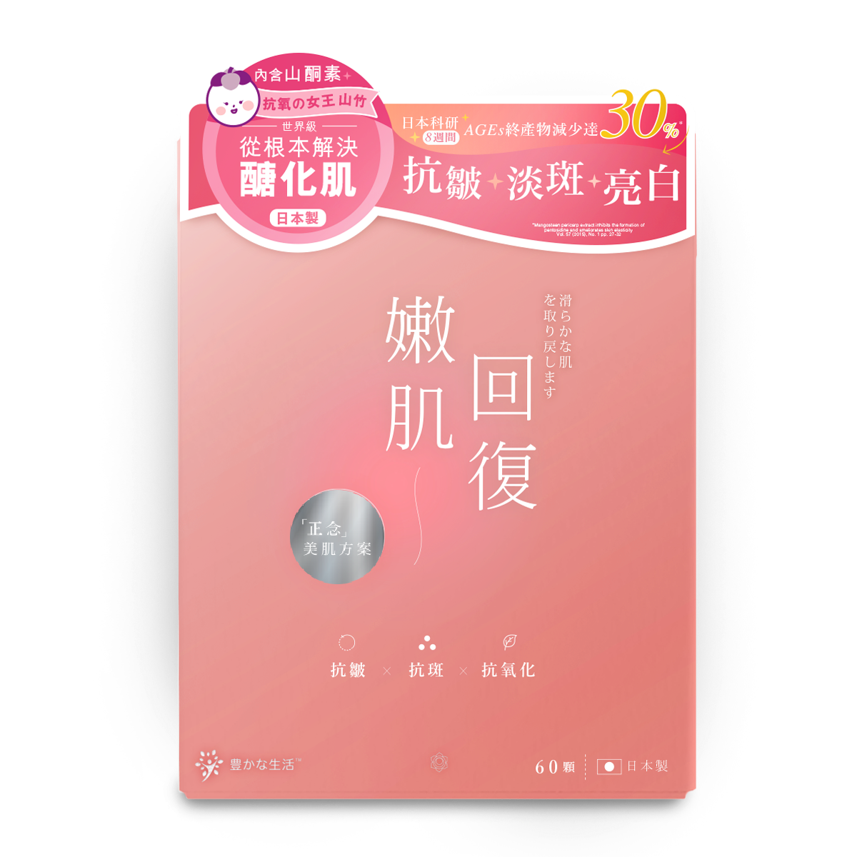 嫩肌回復抗醣透嫩肌丸