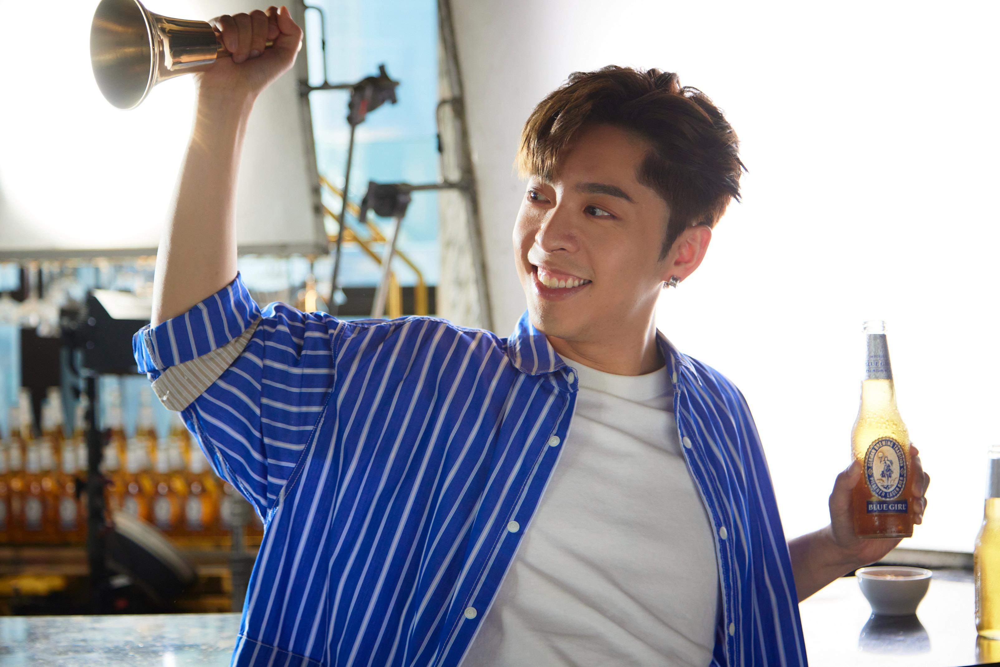 Blue Girl廣告花絮