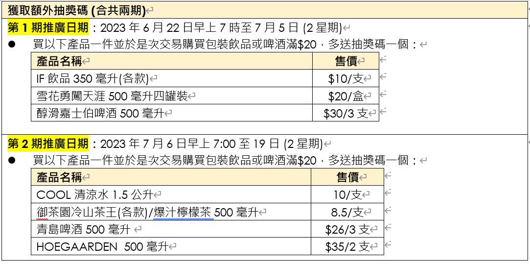 OK便利店 點點幸運星大抽獎