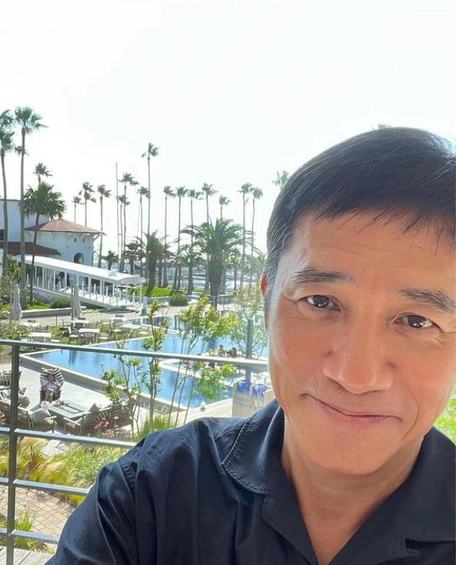 剛滿60歲的梁朝偉,日前出席法國康城影展時,難得分享自拍照。(資料圖片)