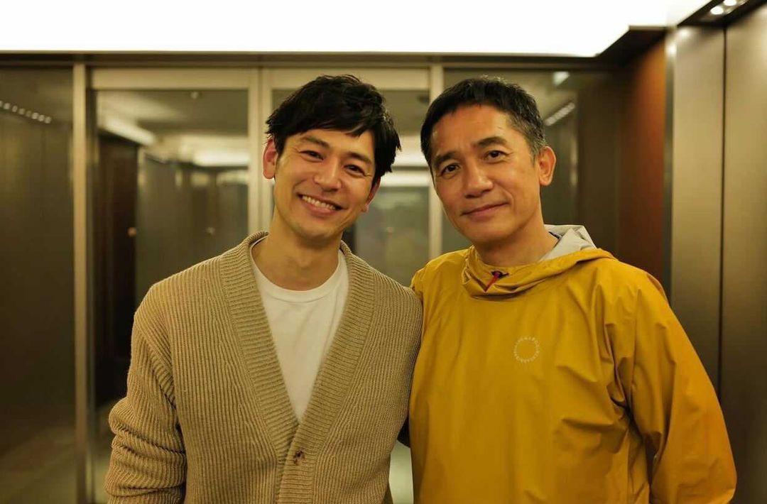 梁朝偉與日本當紅男星妻夫木聰是好友,兩人曾相約日本飯聚。(資料圖片)