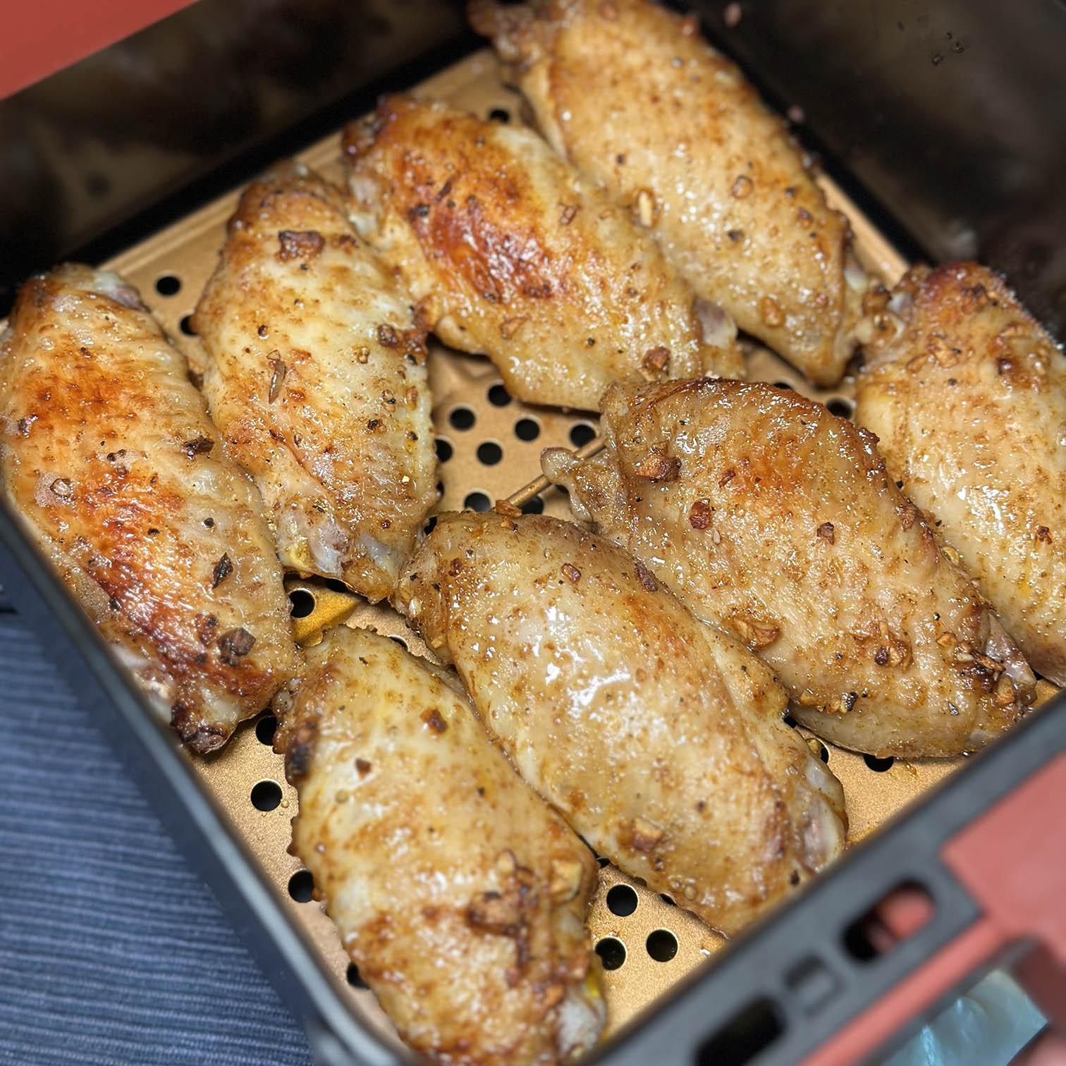 氣炸鍋200度約10~12分鐘