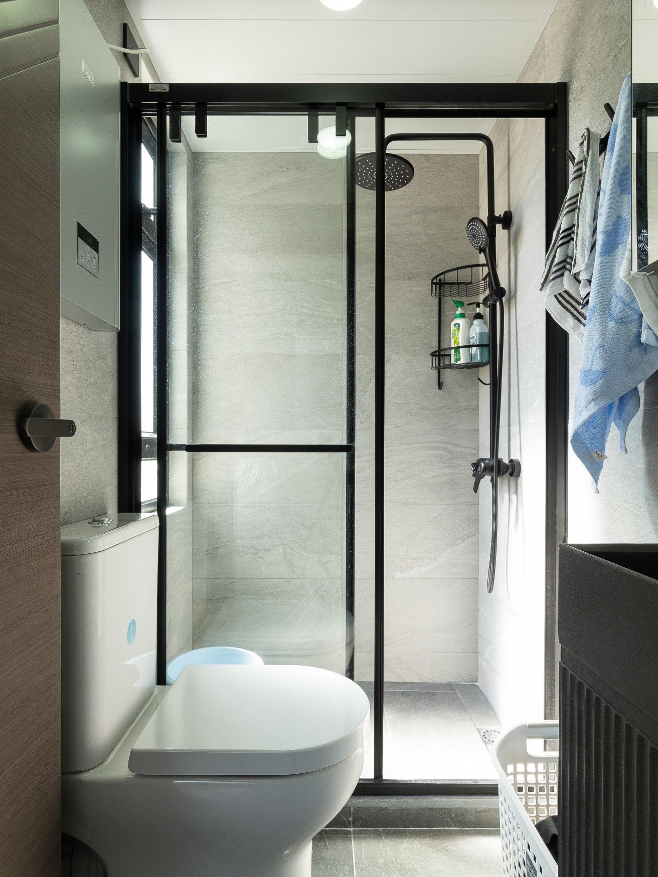 水泥紋磚帶給人一種型格的感覺