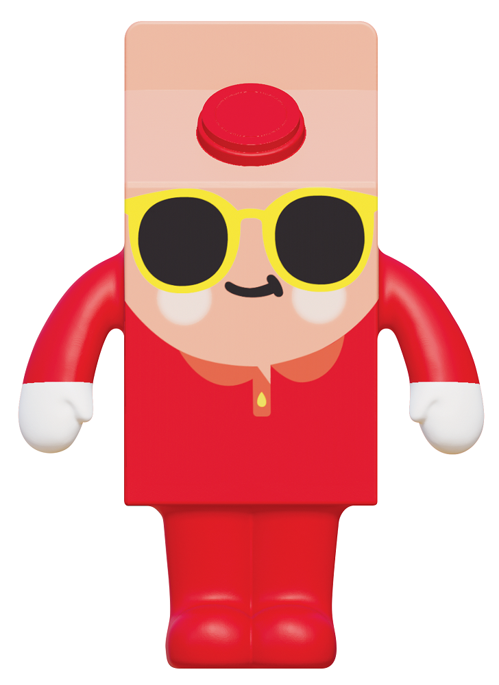 維他減壓Freshman盲盒Apple Ja(4款隨機發放)│造型呆萌又好玩,幫你生活減減壓!