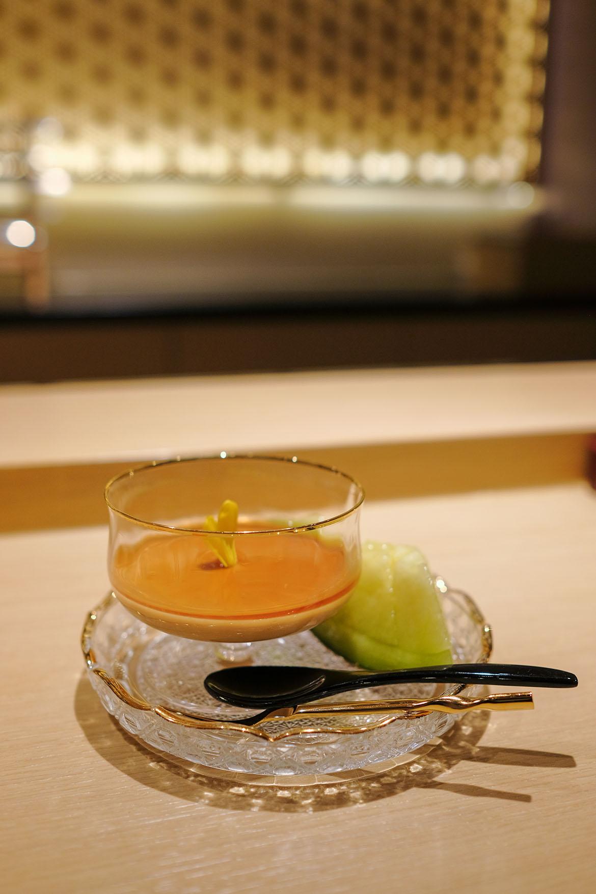 靜岡蜜瓜煎茶布甸