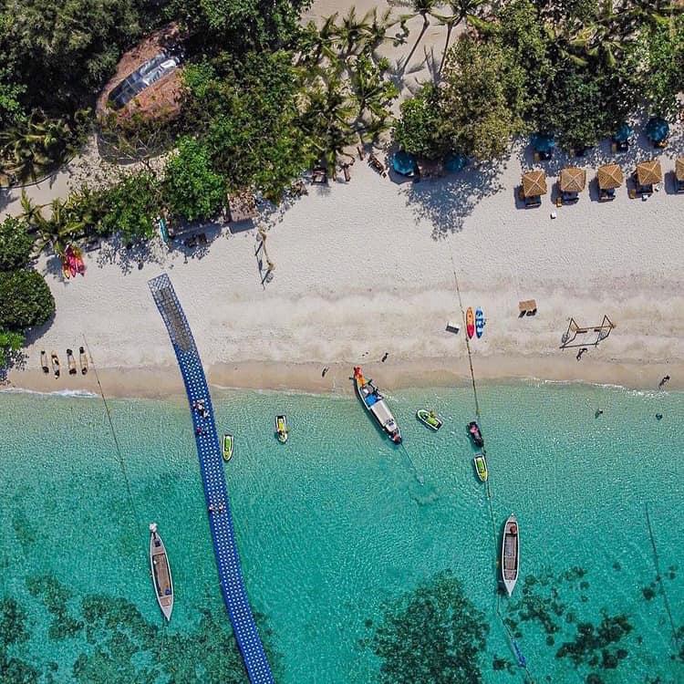 泰國布吉珊瑚島香蕉海灘之旅連午餐